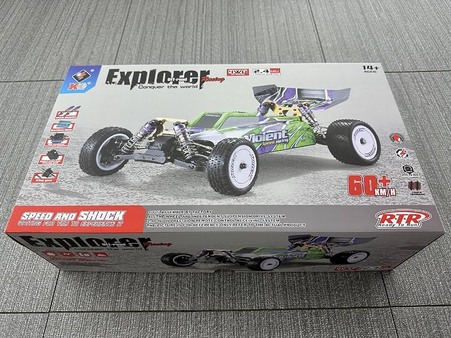 ゆち Amazon.com: WLtoys High-Speed RC Car 104002 RC Car High