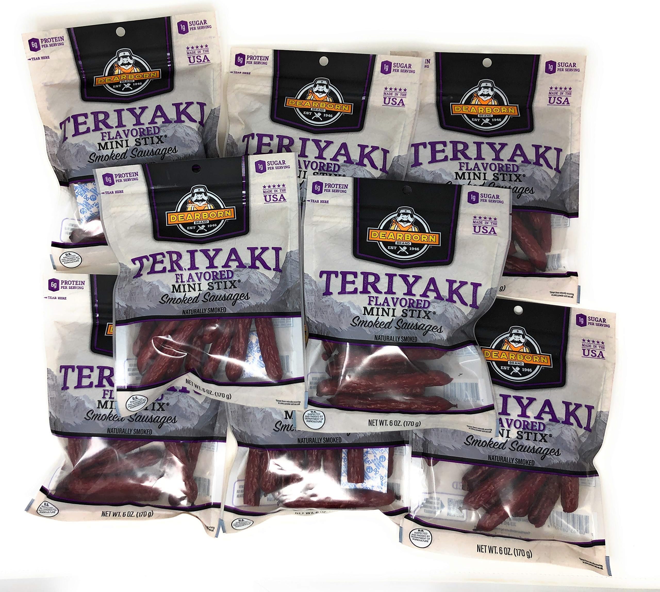 Dearborn Brand - Teriyaki Mini Sticks - 6 oz. - (8 pack)