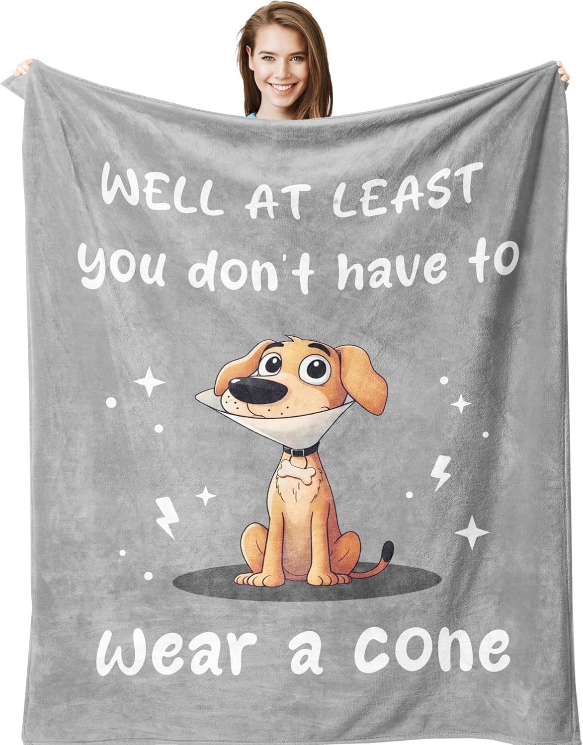 Henazin Get Well Gifts for Women Men After Surgery, Get Well Soon Blanket 50"X60", Feel Better/Surgery Recovery Gifts for Mom Sister Friends, Thinking of You/Inspirational/Relaxation/Sympathy Gift