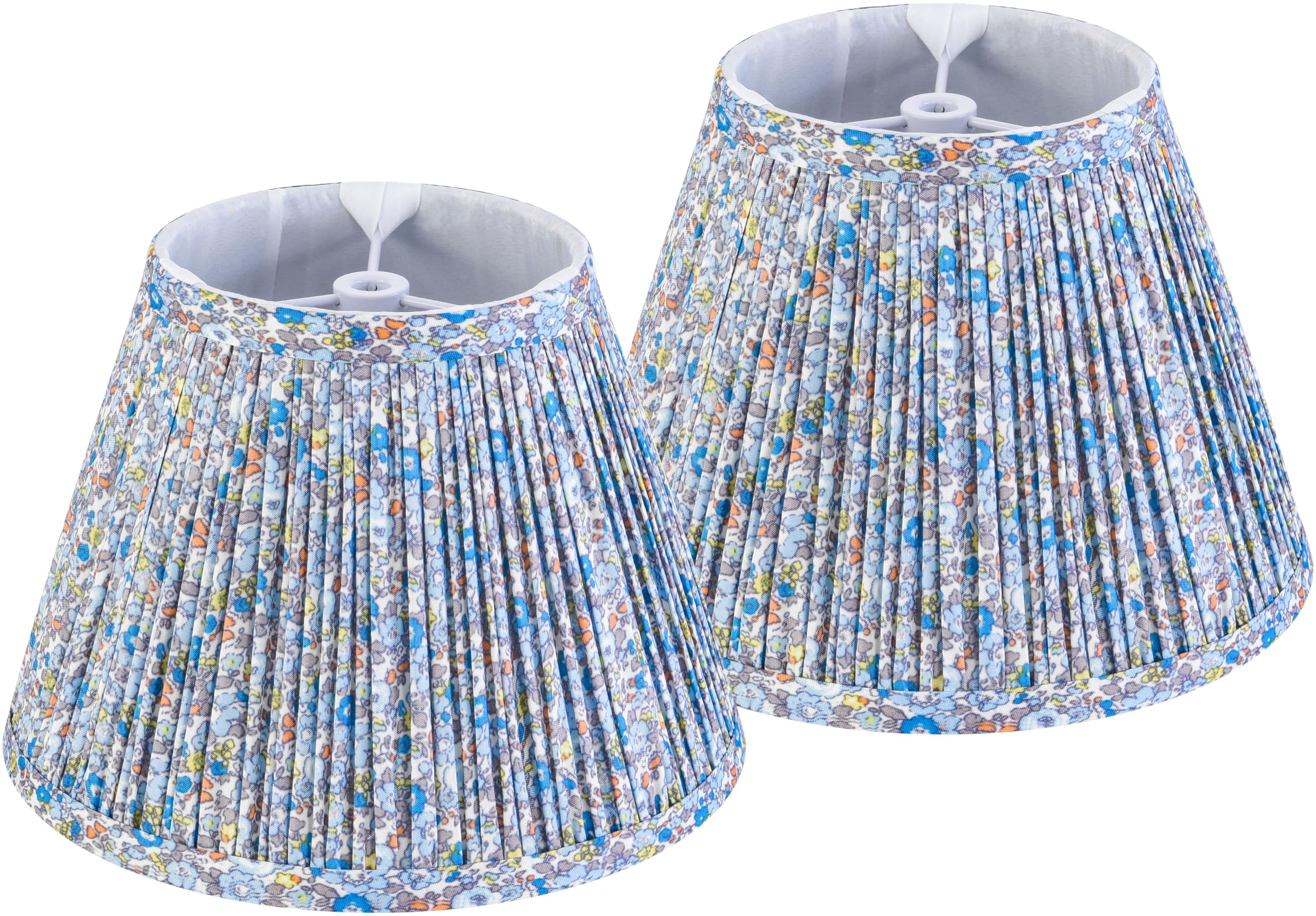 GO&SO Pleated Lamp Shades Set of 2