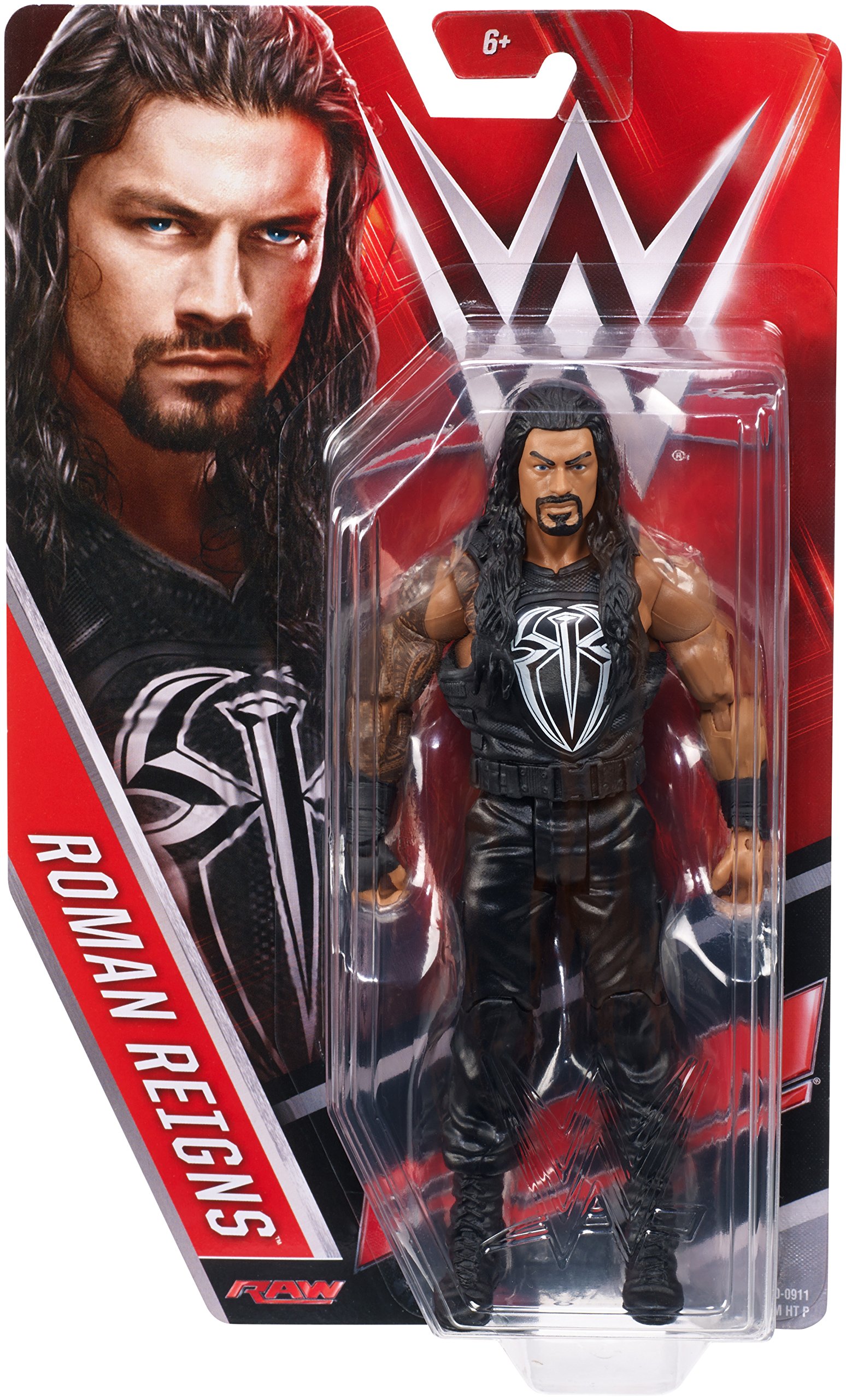 Amazon.com: WWE MATTEL Roman Reigns Figure - Series #65 : Toys & Games