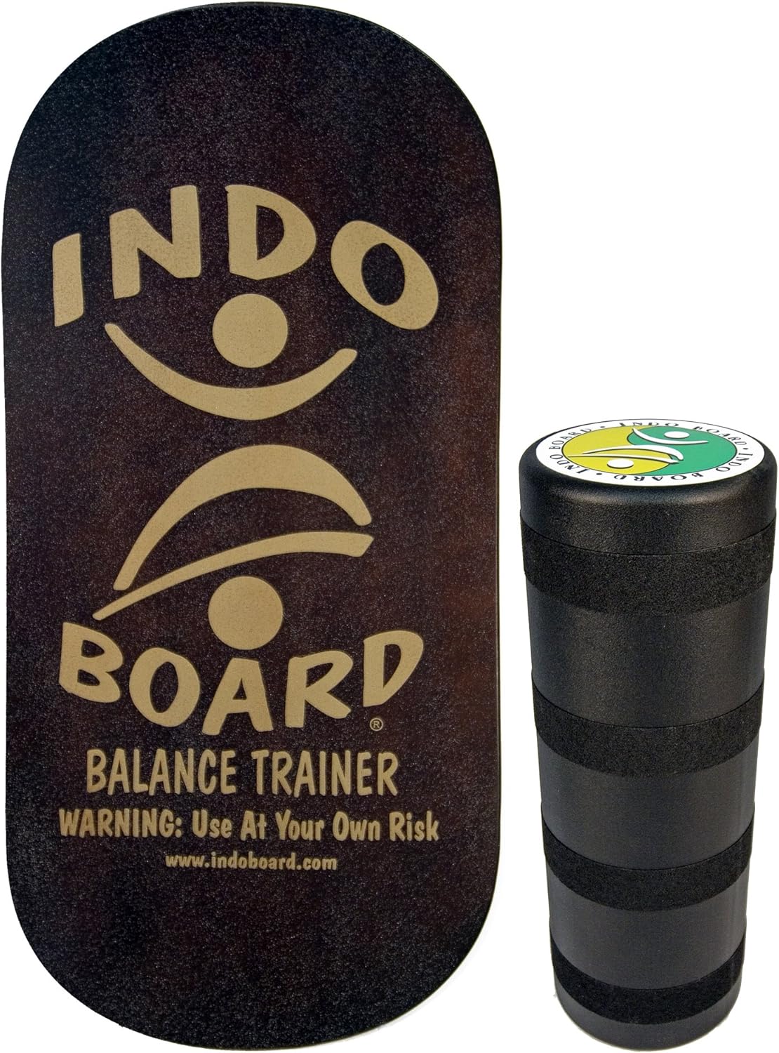Amazon.co.jp INDO BOARD(インドボード) バランスボード INDO ROCKER ブラウン 文房具・オフィス用品