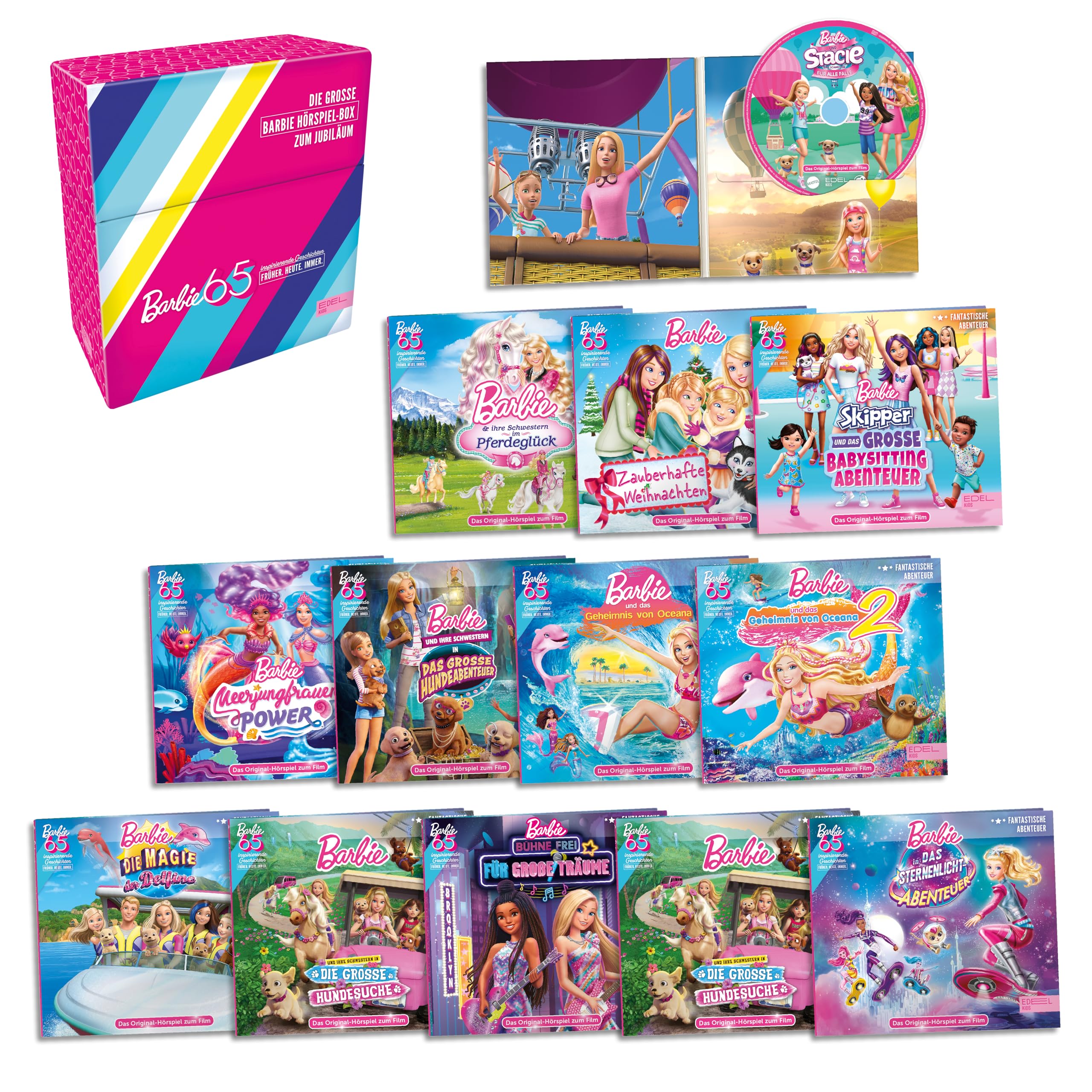 Barbie - Die Jubiläums Hörspiel-Box zum 65. Geburtstag von Barbie