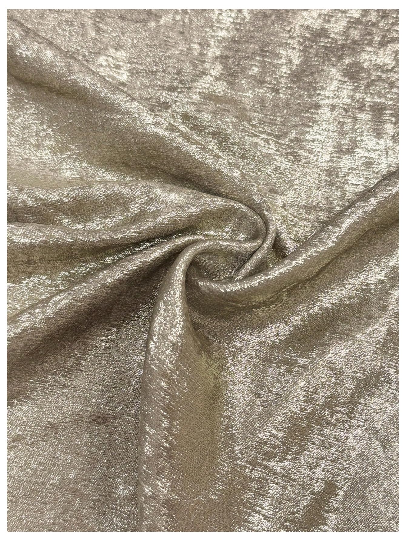 Floerns Camicetta da donna a maniche corte con balze metallizzate e scollo a V