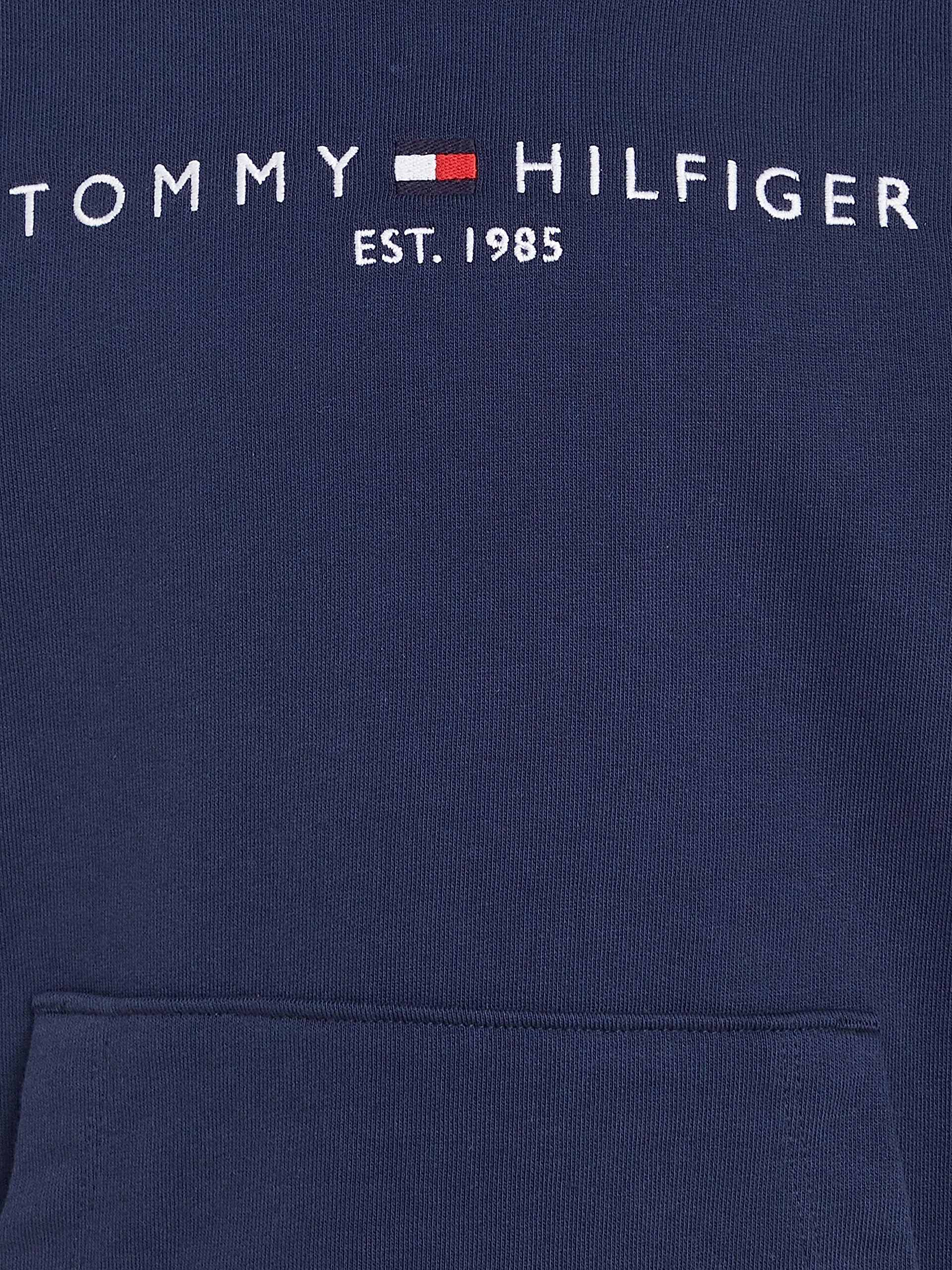 Tommy Hilfiger Felpa Bambini Unisex Essential Hoodie con Cappuccio