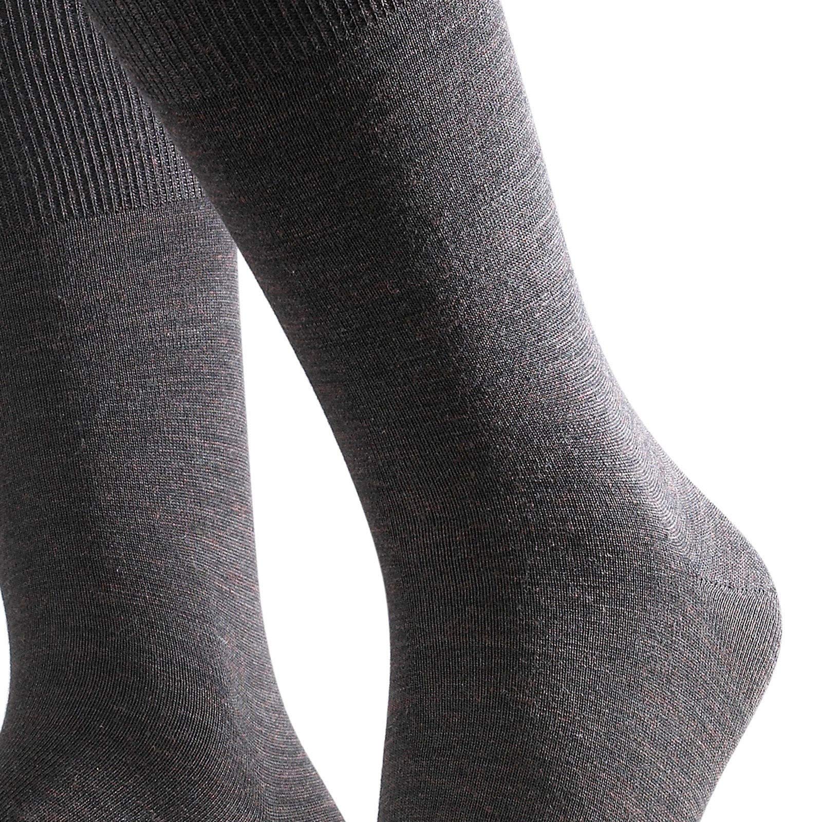 FALKE Airport Santa Hombre Calcetines con bordado lateral