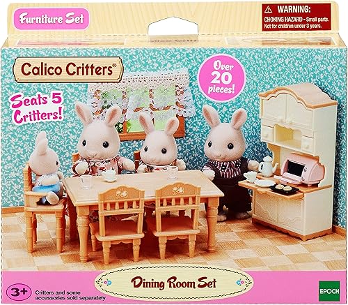 Miniatura 6 de Calico Critters Juego de comedor un accesorio imprescindible para tu hogar Critter
