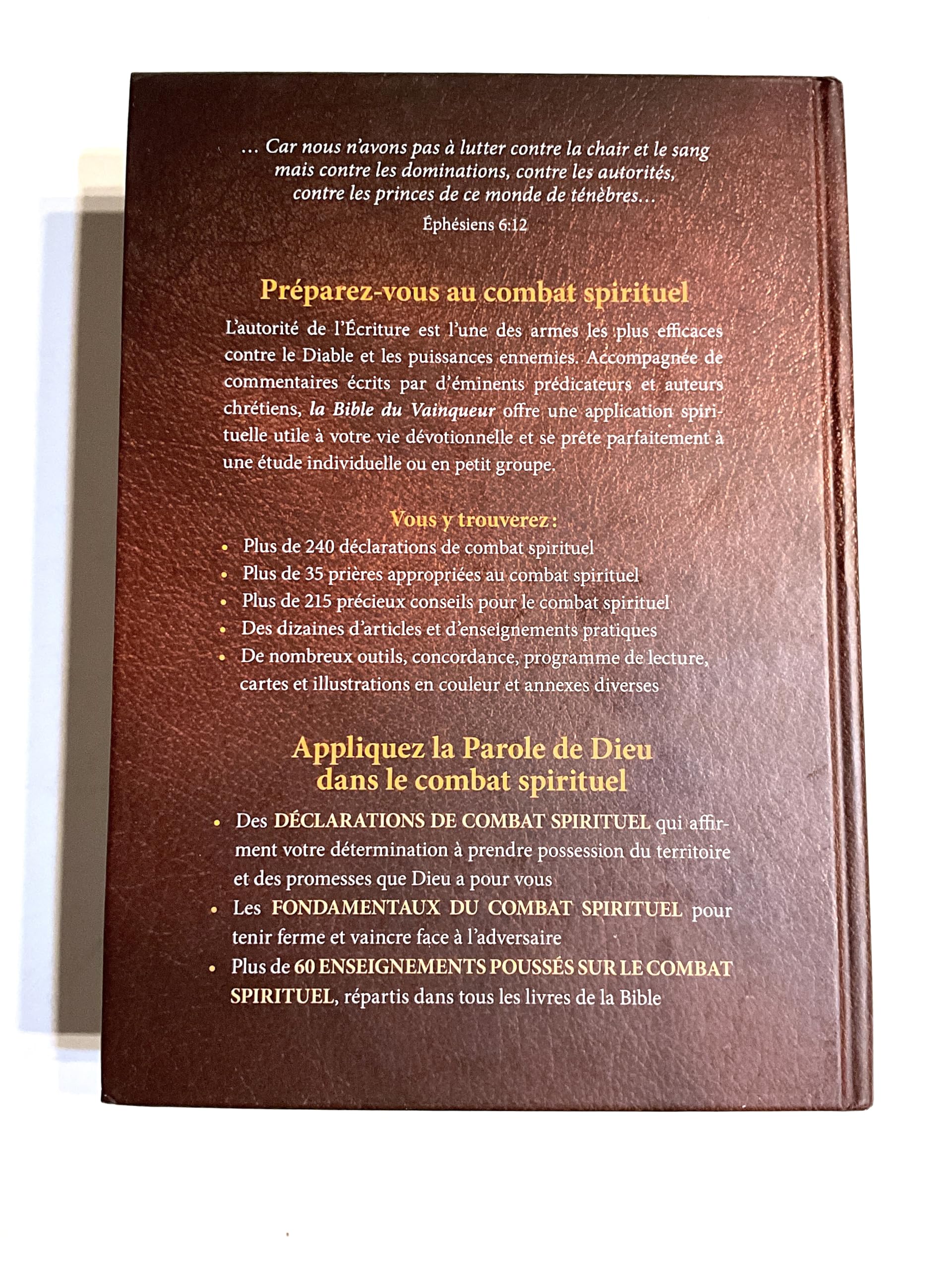 La bible du vainqueur