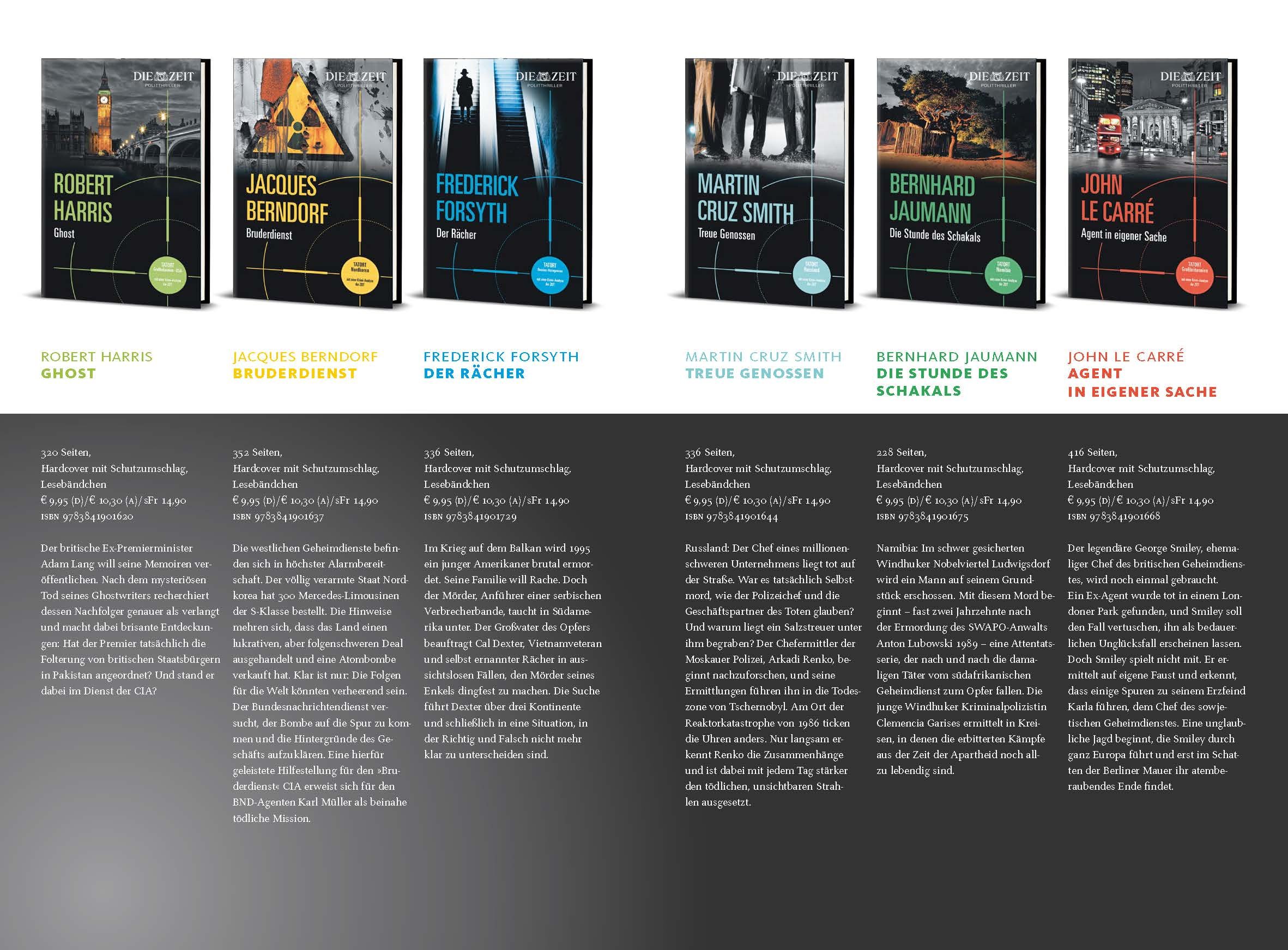 ZEIT-Edition: 12 Politthriller