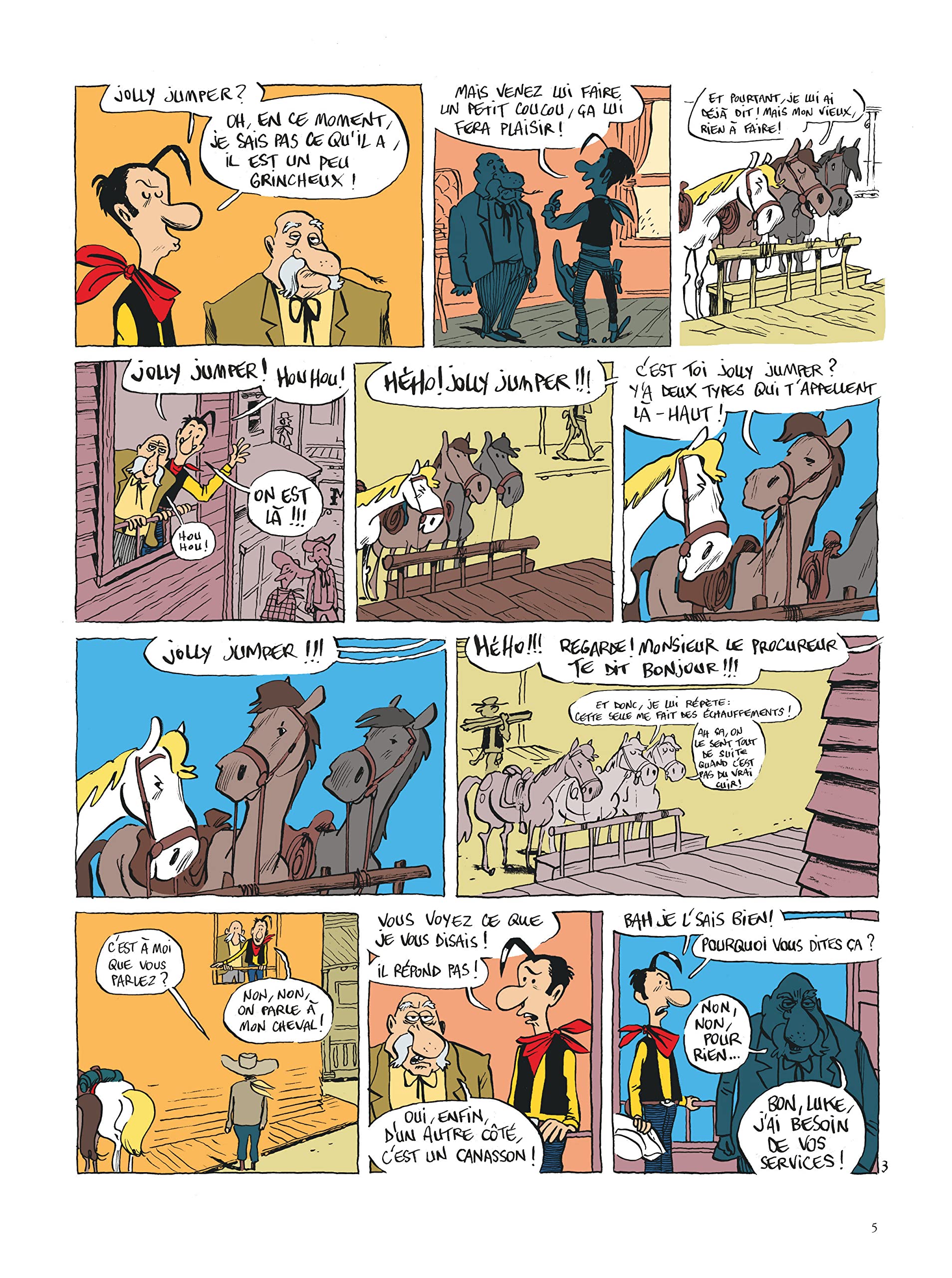 Un Hommage à Lucky Luke par… - Jolly Jumper ne répond plus