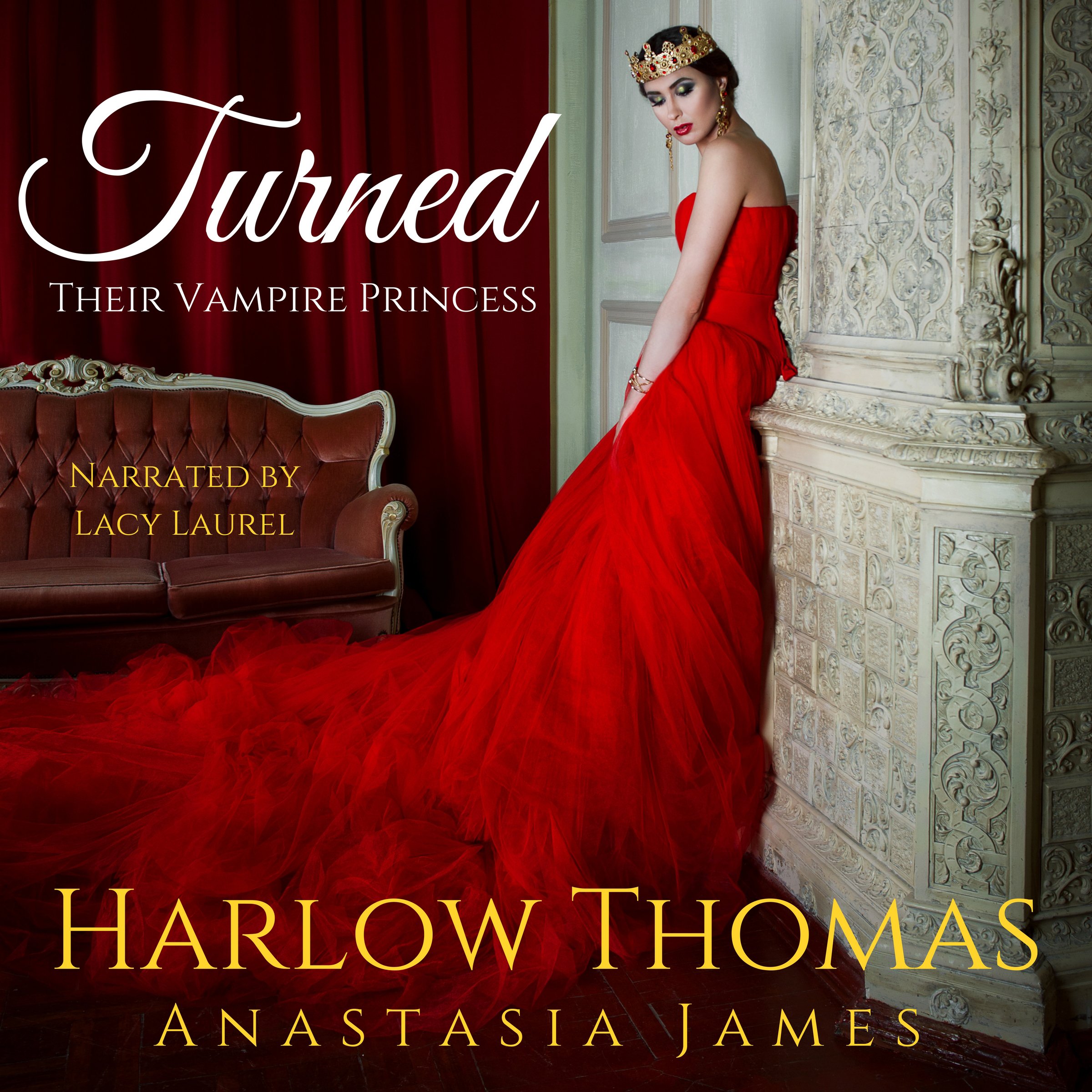 Cover art for Turned: Their Vampire Princess, Book 3