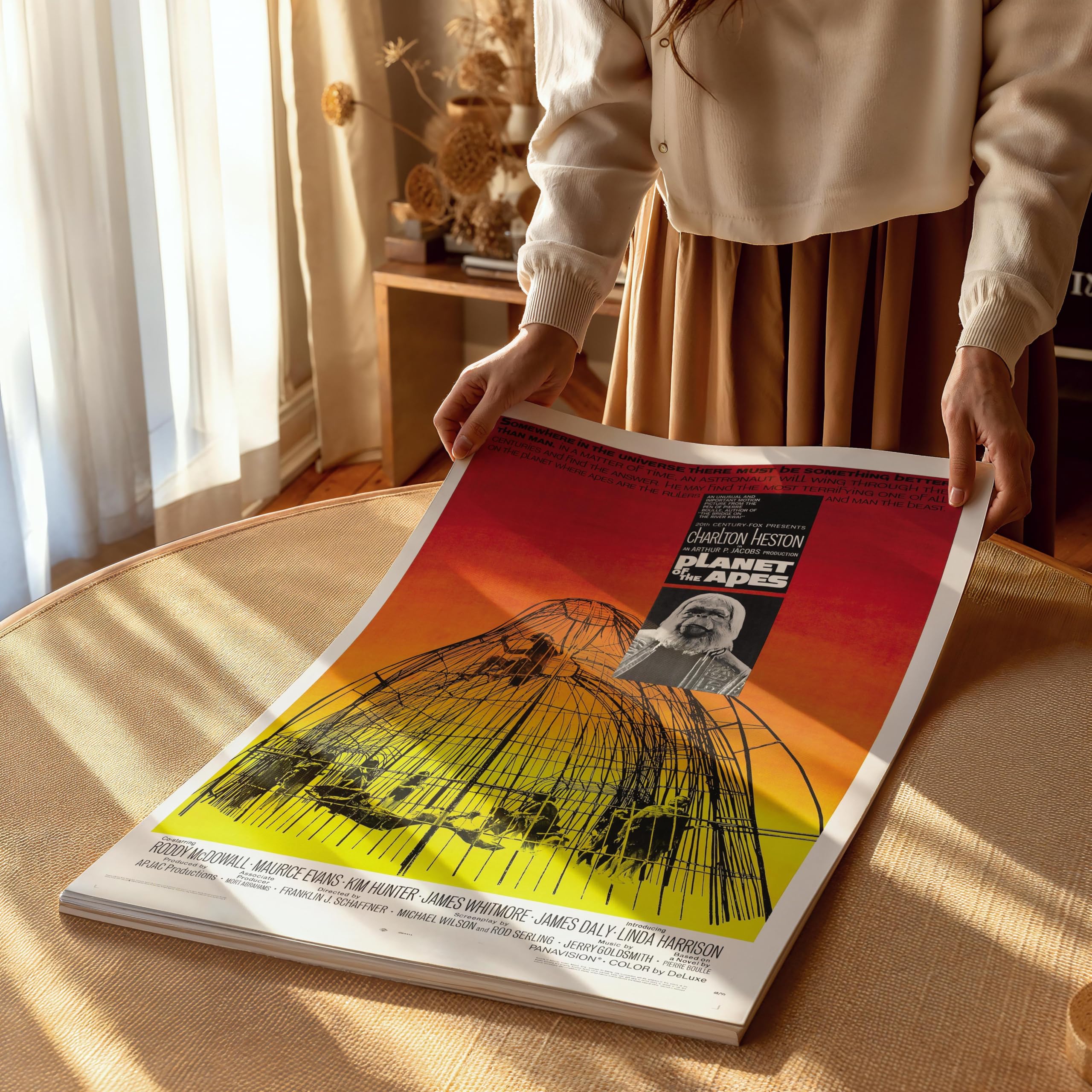 Planet of the Apes(1968) Retro-Classic Movie Poster Print Wall Art Image Home Decor Artworks Different Sizes