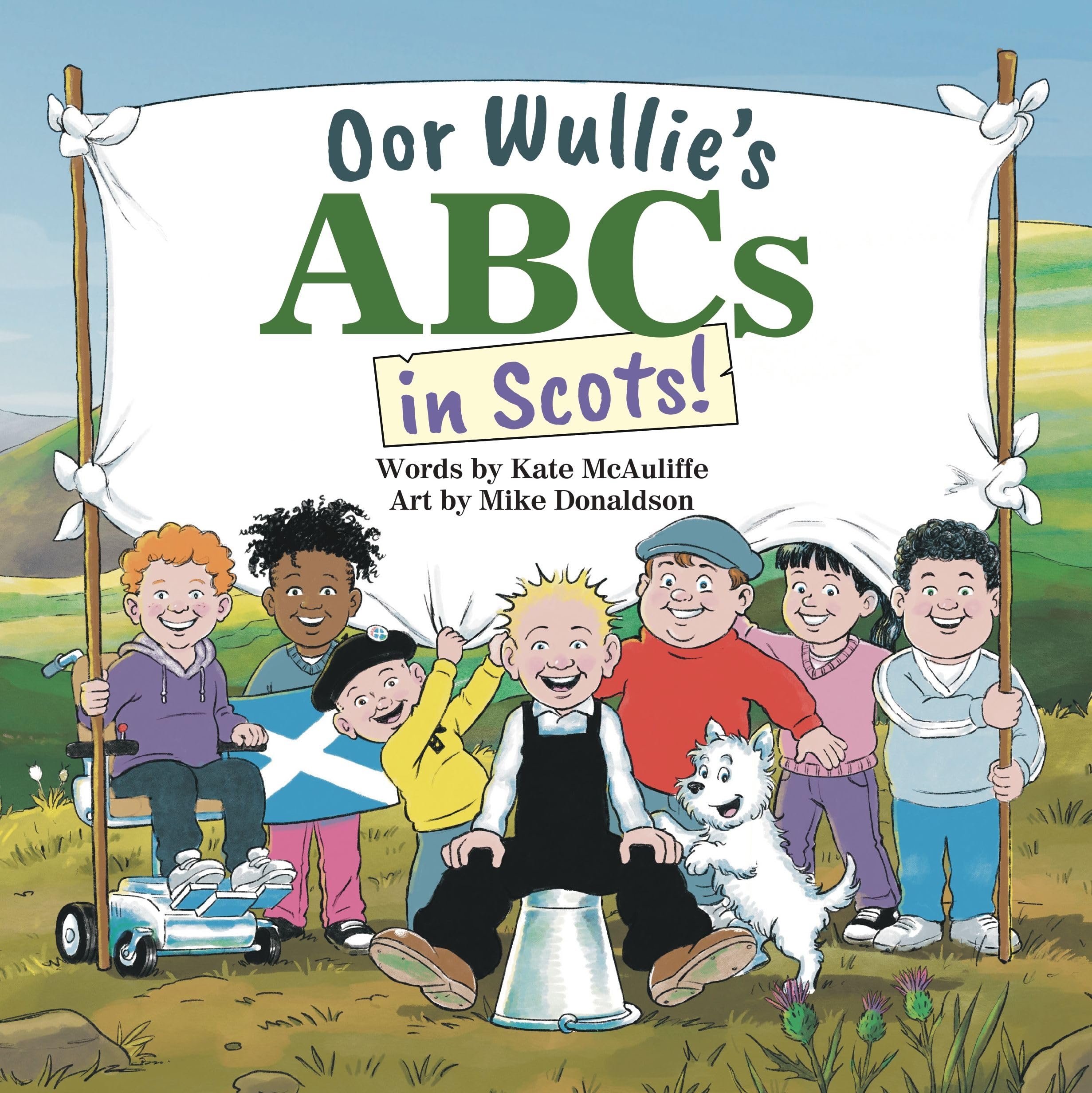 Oor Wullie's ABCs in Scots - a joyful introduction to Scots language