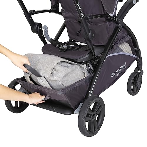 Miniatura 4 de Baby Trend Sitnstand Shopper Plus, Cassis
