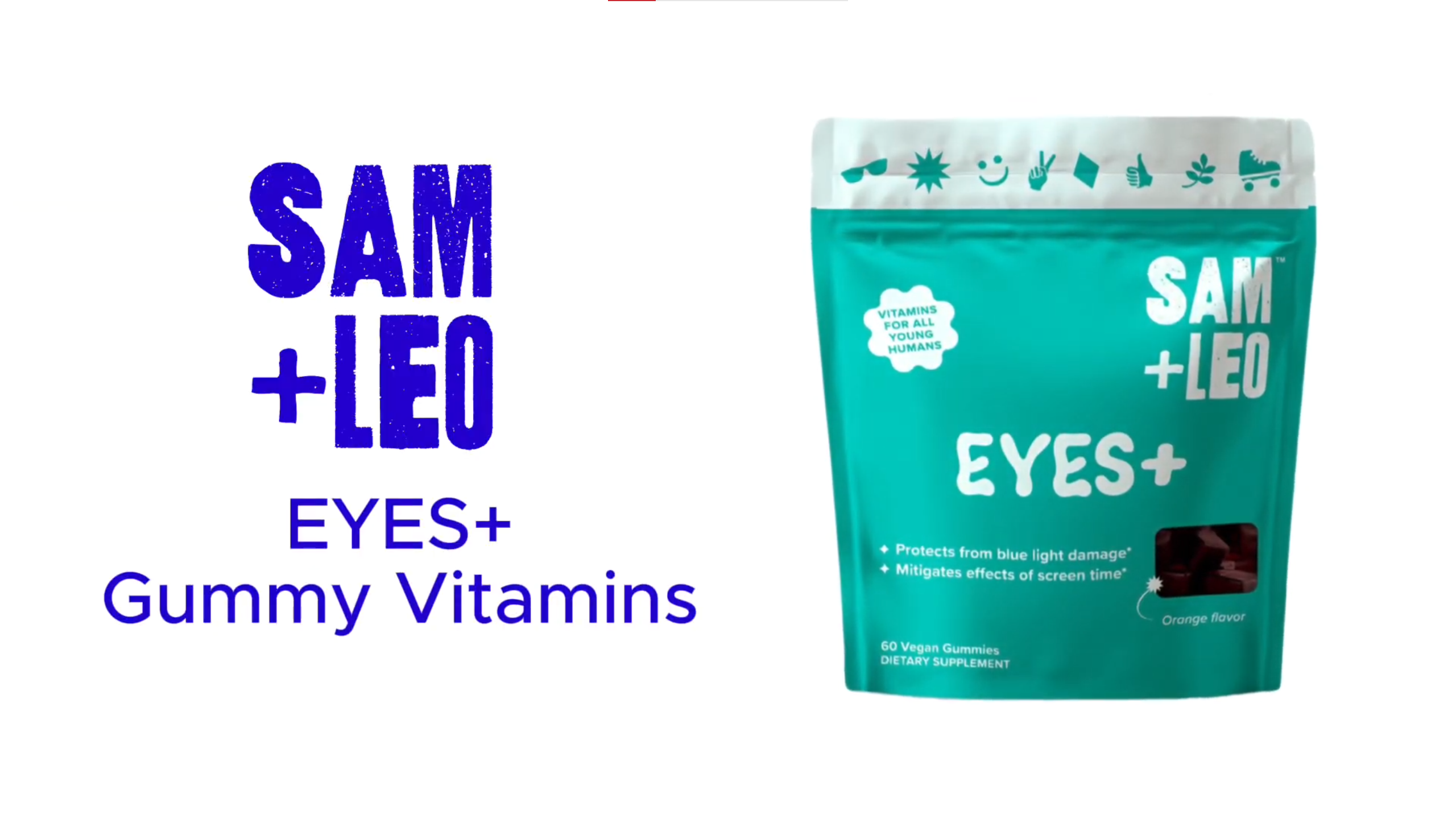 Amazon.com: SAM+LEO EYES+ Kids Gummy Vitamins - All Natural