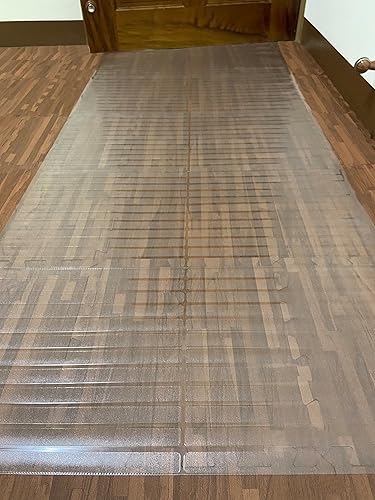 Miniatura 3 de Floor Protector Collection - Alfombra protectora impermeable antideslizante con diseño transparente para interiores, para entrada, patio, pasillo, 2