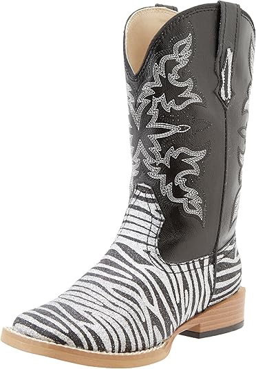 Zebra cowboy boots Clearance
