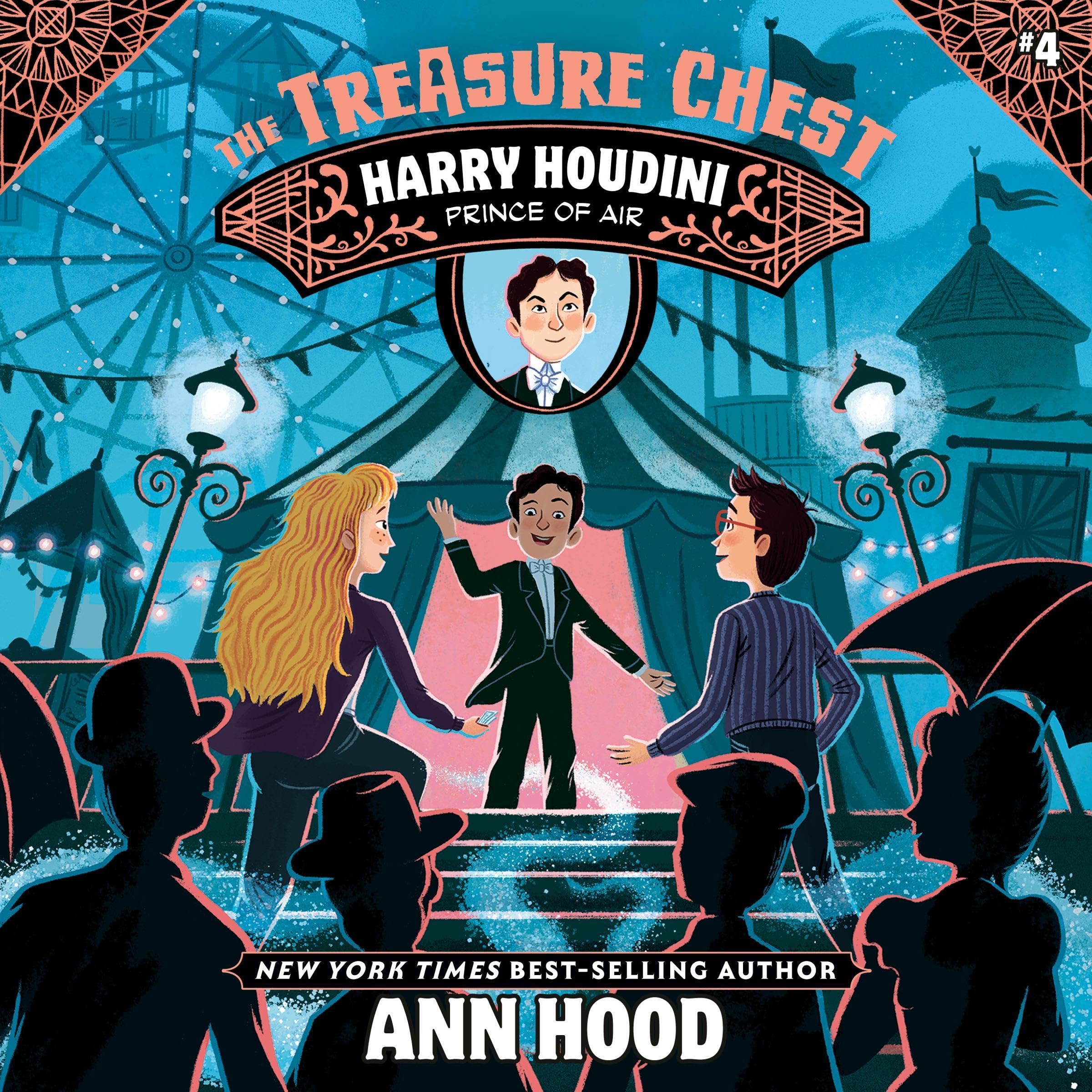 Cover art for Harry Houdini #4