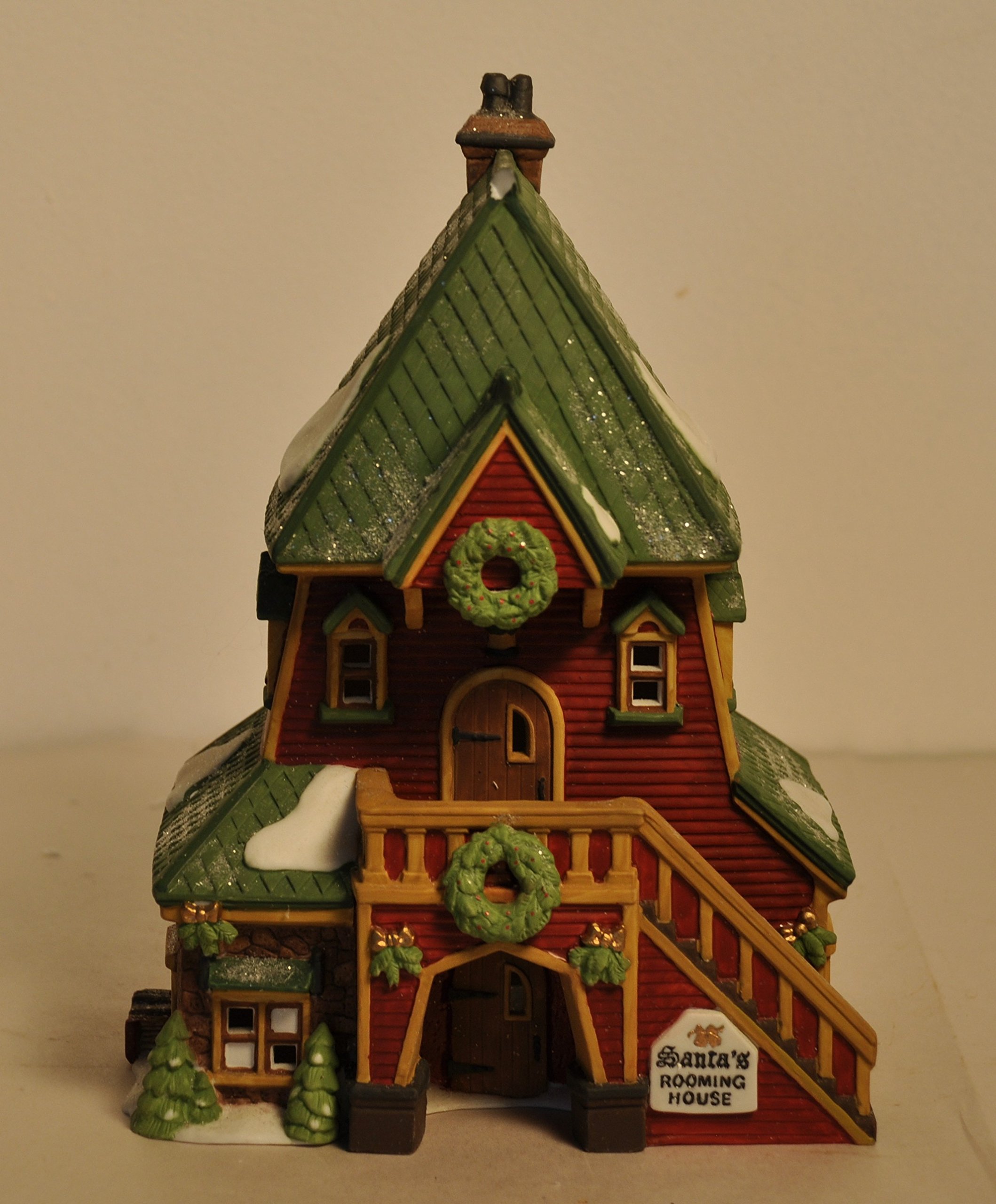 Dept56 ノースポールシリーズ サンタクロース夫妻の家 ライト ハウス 陶器 Dept56 ノースポールシリーズ サンタクロース夫妻の家 ライト