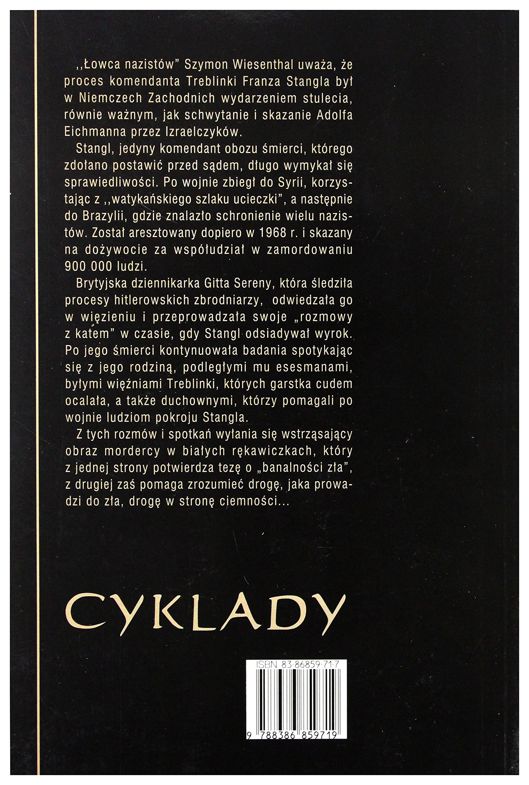 W STRONĘ CIEMNOŚCI: Rozmowy z komendantem Treblinki