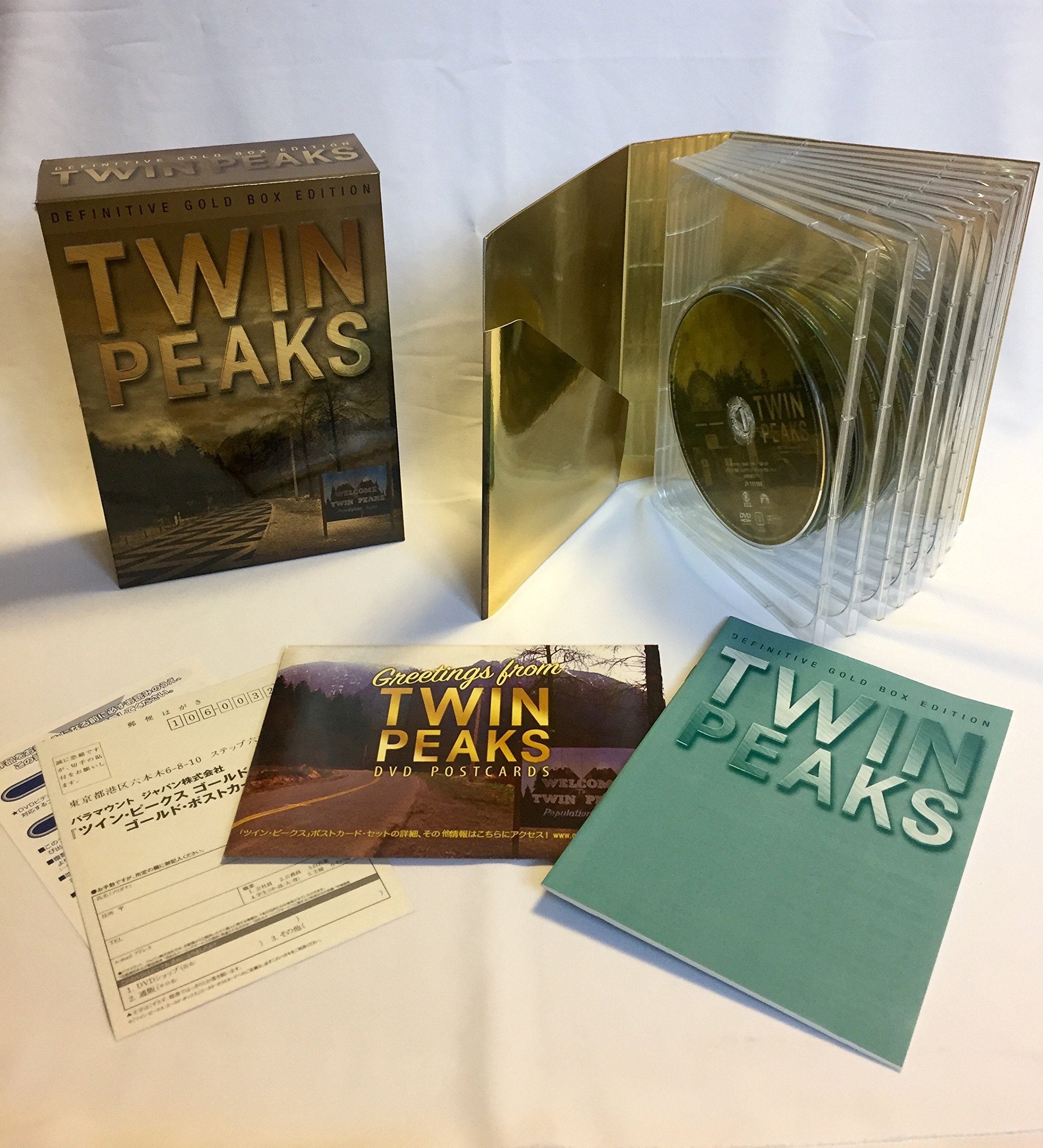 Amazon.co.jp: ツイン・ピークス ゴールド・ボックス（10枚組）（初回  