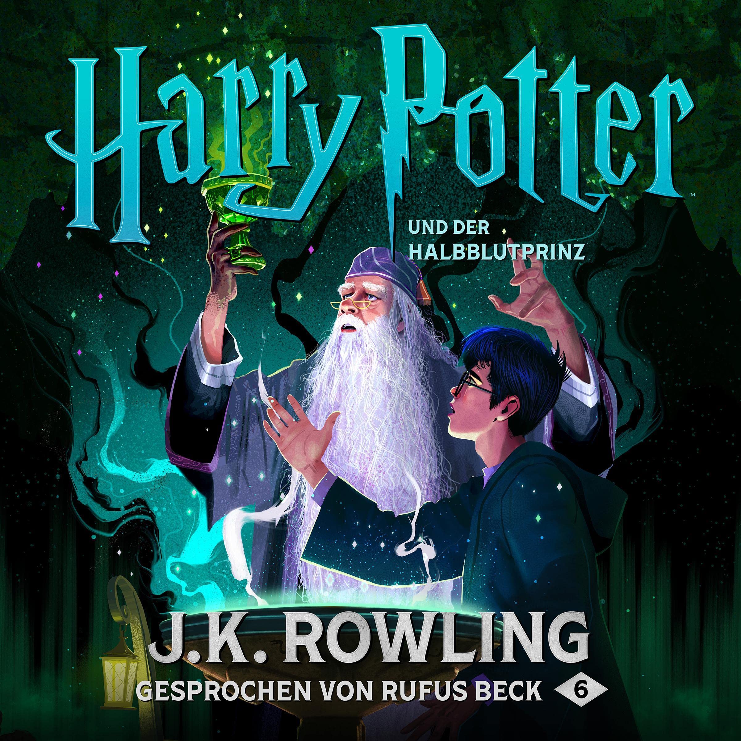 Cover art for Harry Potter und der Halbblutprinz - Gesprochen von Rufus Beck