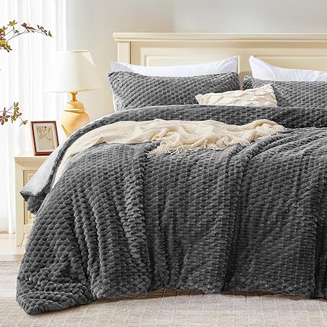 BEDELITE Fluffy Fleece Comforter Twin