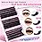 Volume Lash Extension Mink Thick Cluster Eyelash Extensions 10-18mm Lash Clusters Individual Lash Extensions DIY Clusters Lashes Extension at Home by Focipeysa (300pcs-70P+80P+90P 10-18mm)