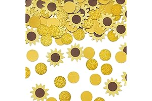 Sunflower Glitter: Table Décor that Radiates Summer Charm