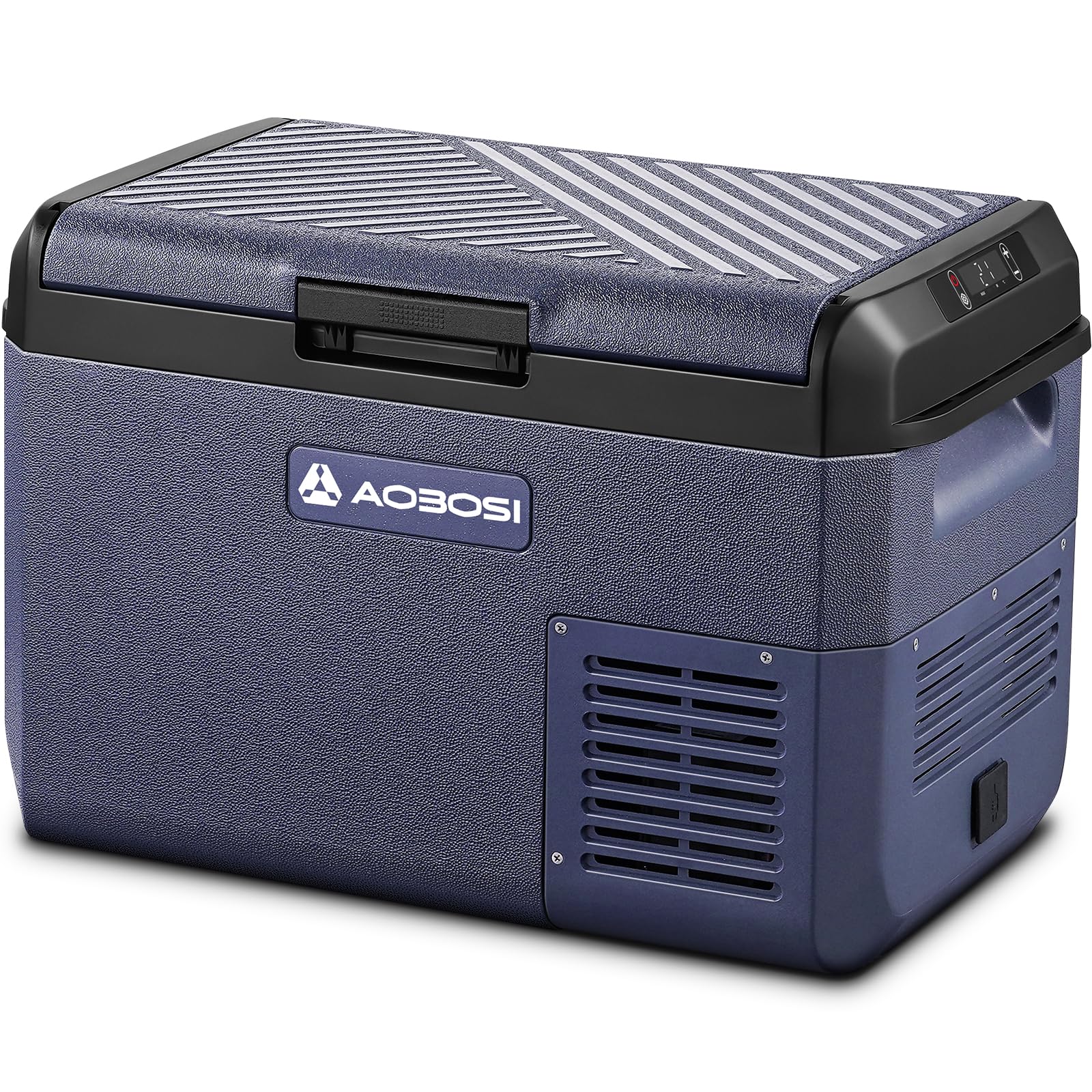 AAOBOSI Elektryczna lodówka 15 l, przenośna lodówka elektryczna 12 V/230 V, wodoszczelność IPX4, od -20°C do 20°C, idealna do samochodów, ciężarówek, łodzi, na kemping, podróże, wędkarstwo, ogród i