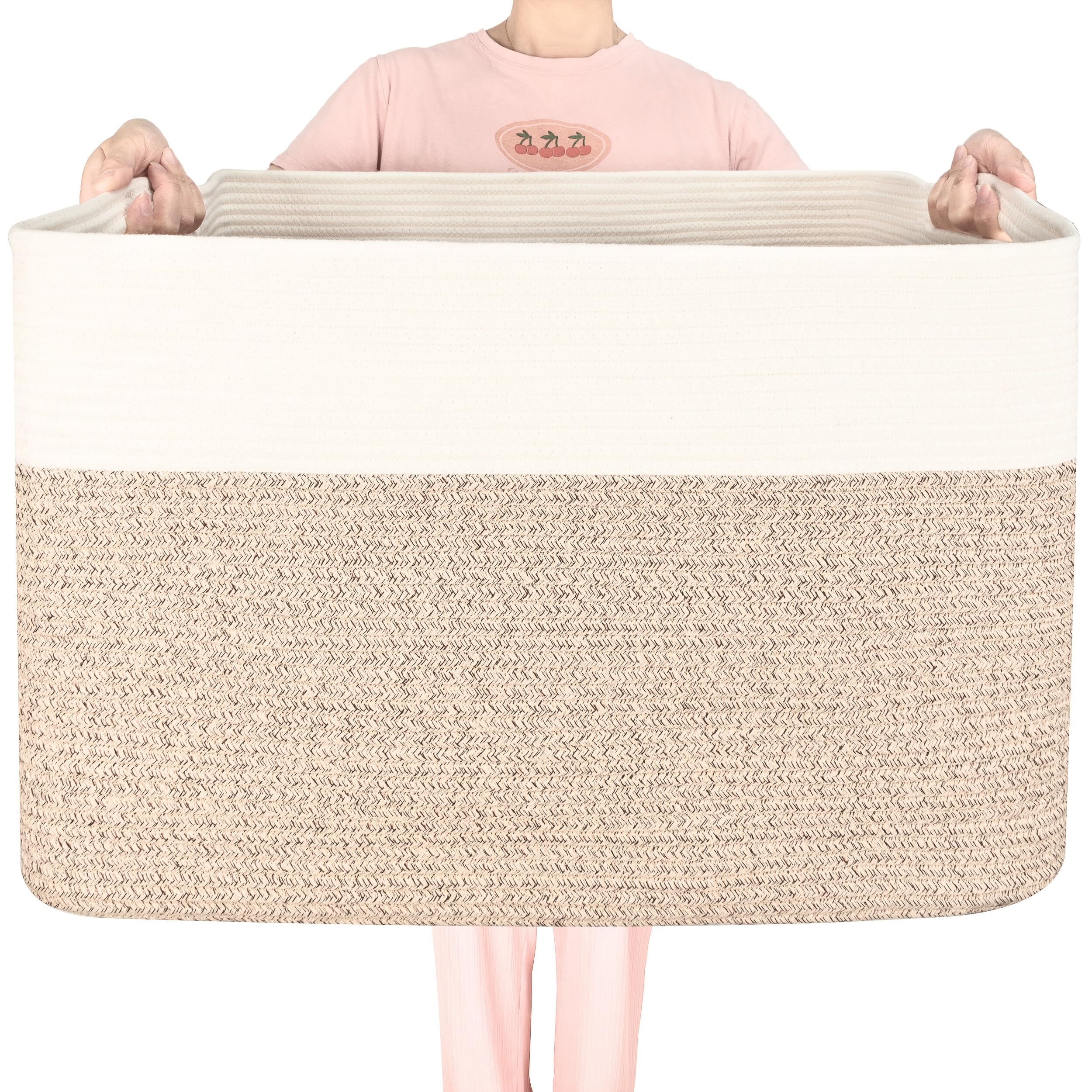 Photo 1 of MINTWOOD Design 112L Extra Large Rope Storage Basket