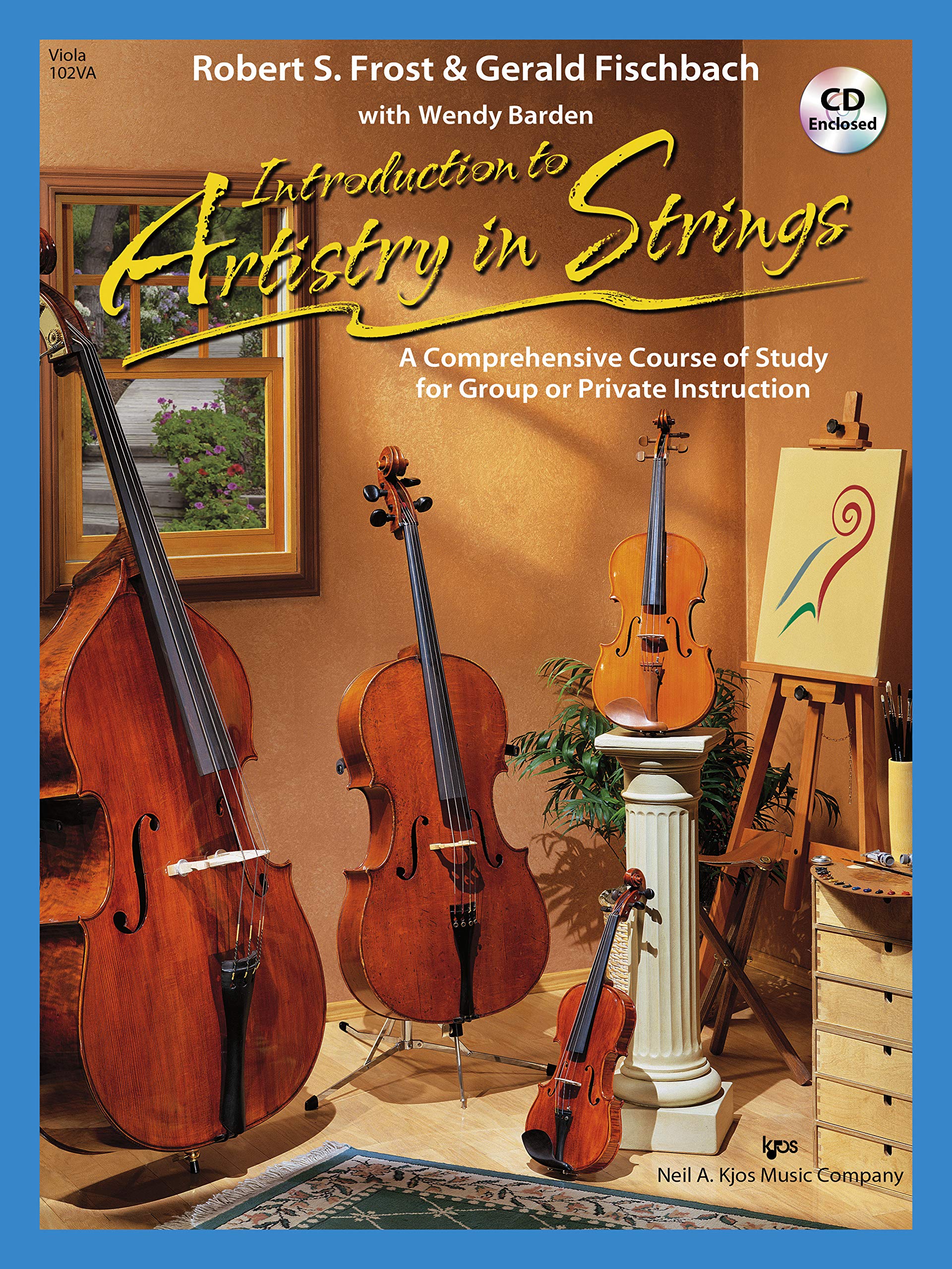 102VA - Introduction to Artistry in Strings Book/CD - Viola