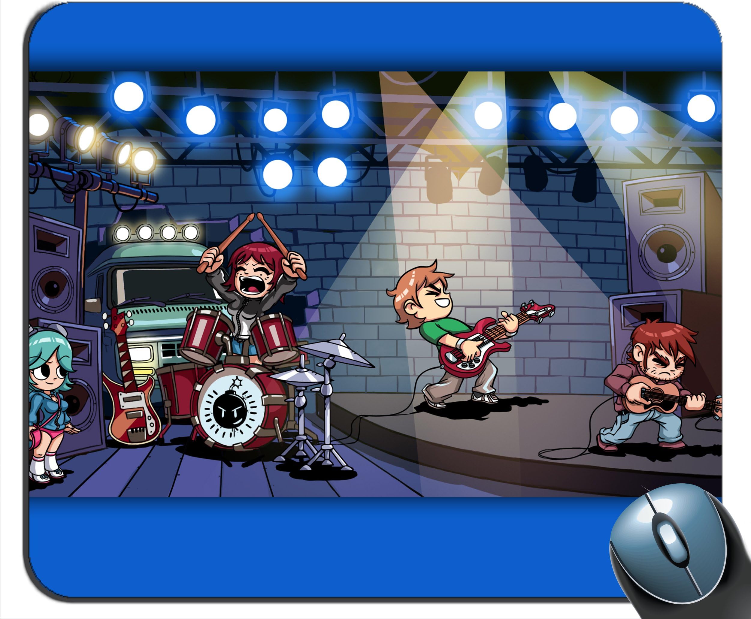 Custom Scott Pilgrim Mouse Pad g4215