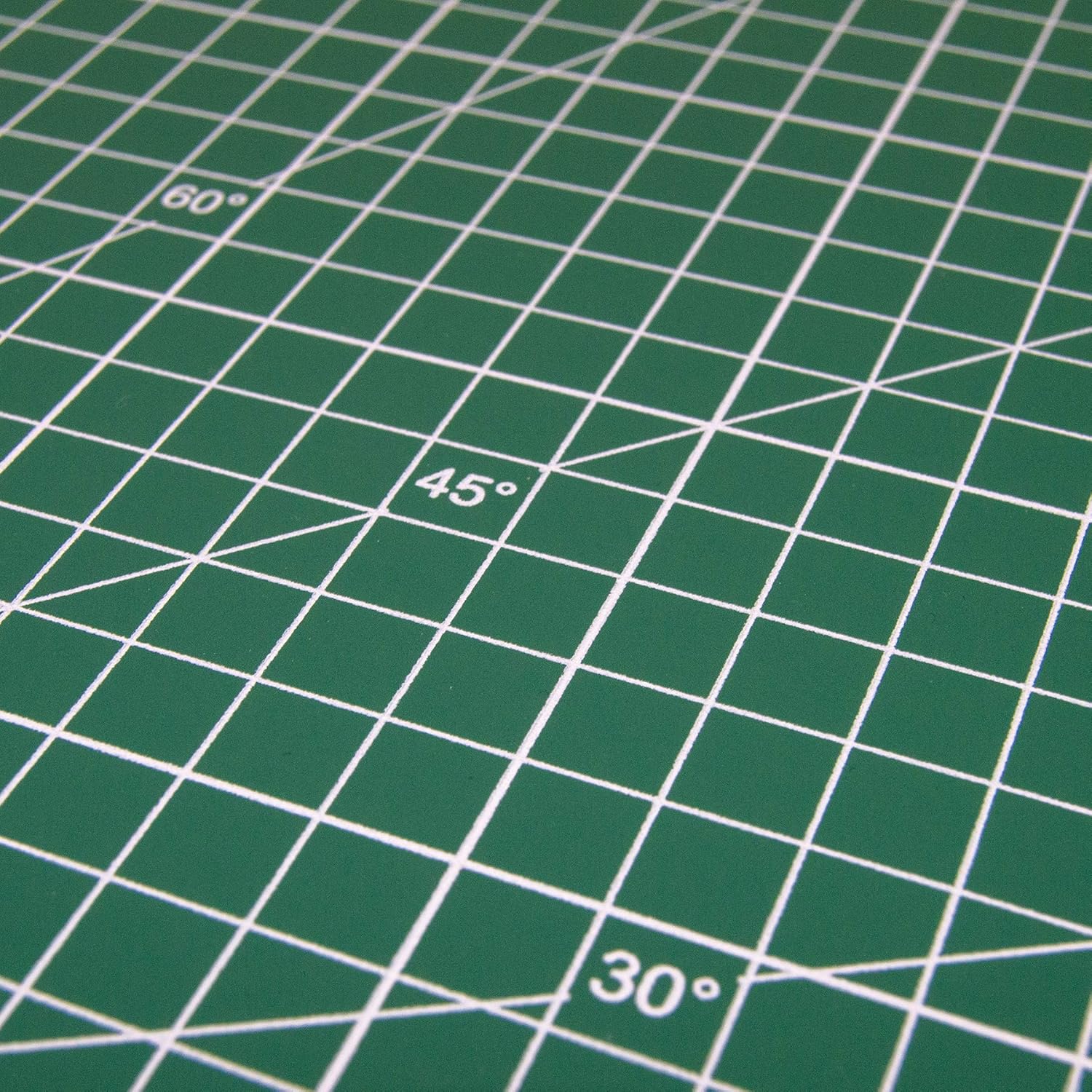 ELECTRONIX EXPRESS 15 Pack Metric Self-Healing Cutting Mat 45cm x 30cm (17.71" x 11.81") with Grid Lines 40cm x 25cm, Green, 3mm Thick
