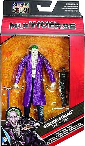 Multiverso DC Comics Figura del Guasón del Escuadrón Suicida