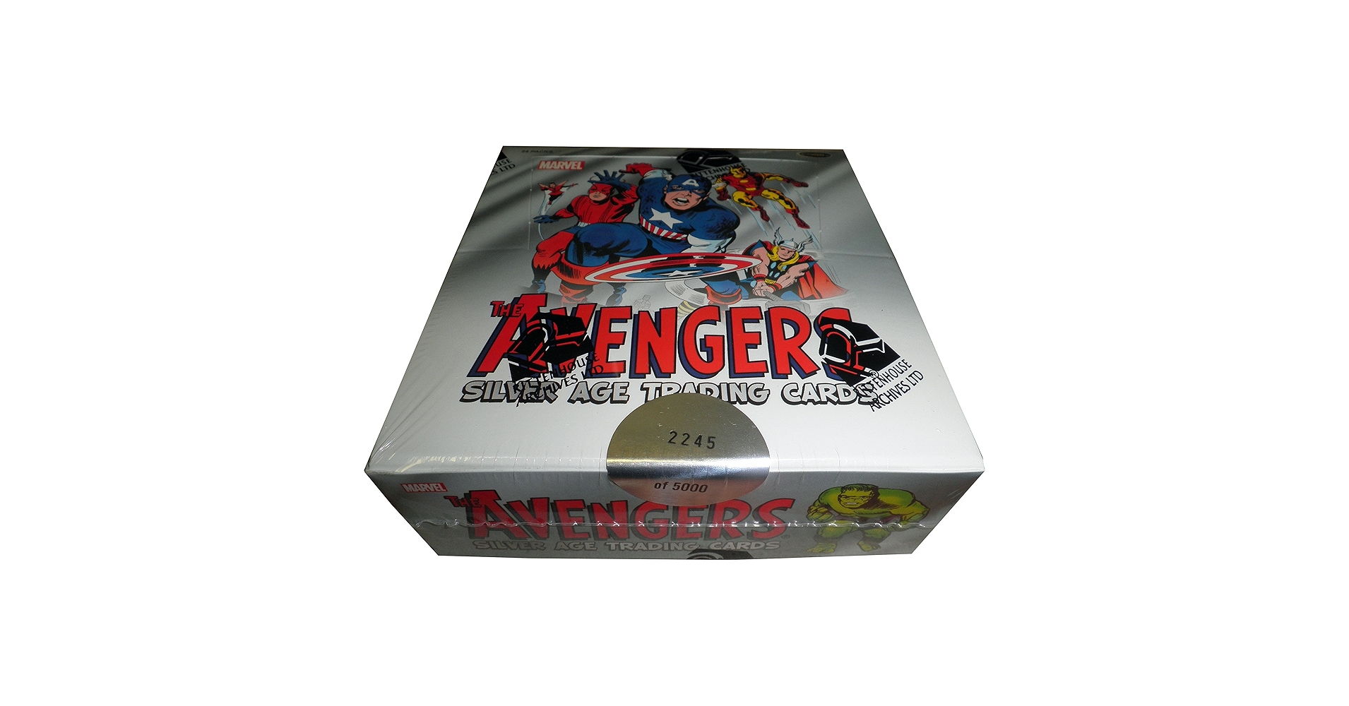 Marvel/Card Collection 未開封BOX初版仕様 シュリンク有 Marvel/Card Collection 未開封BOX初版仕様 シュリンク有 - メルカリ