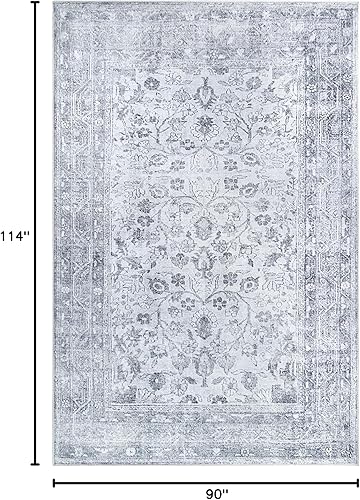 Miniatura 68 de Superior Alfombra de área para interiores para sala de estar, dormitorio, cocina/comedor, oficina, única, alfombras con respaldo de algodón, Athena