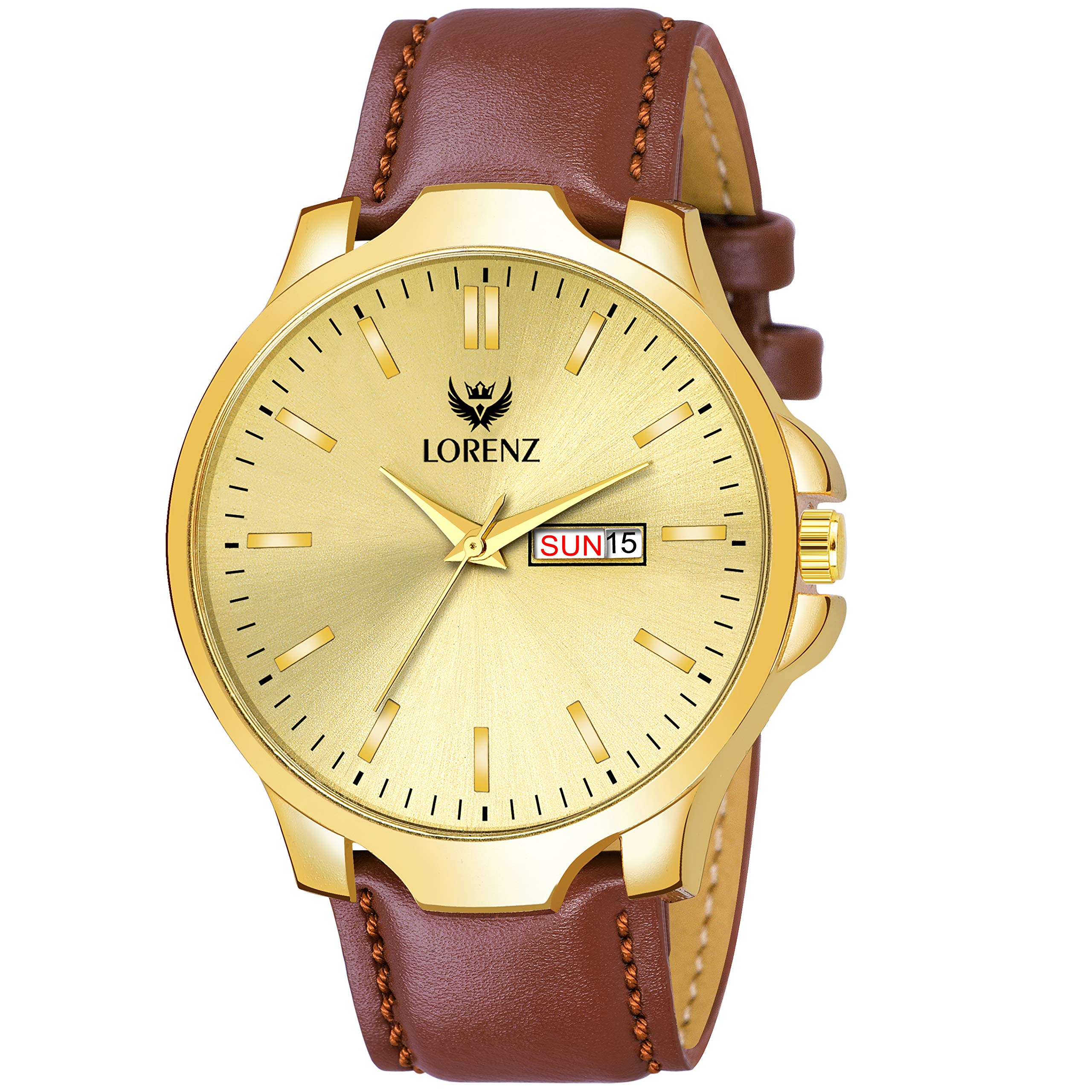 LORENZ Day and Day Functioning Analogue Watch for Men | Watch for Boys- Mk-308K (B07Y8JQCFV) Amazon Price History, Amazon Price Tracker