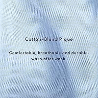 Vista 5 de French Toast Camisa de uniforme escolar de polo piqué con mangas largas para niños y niñas