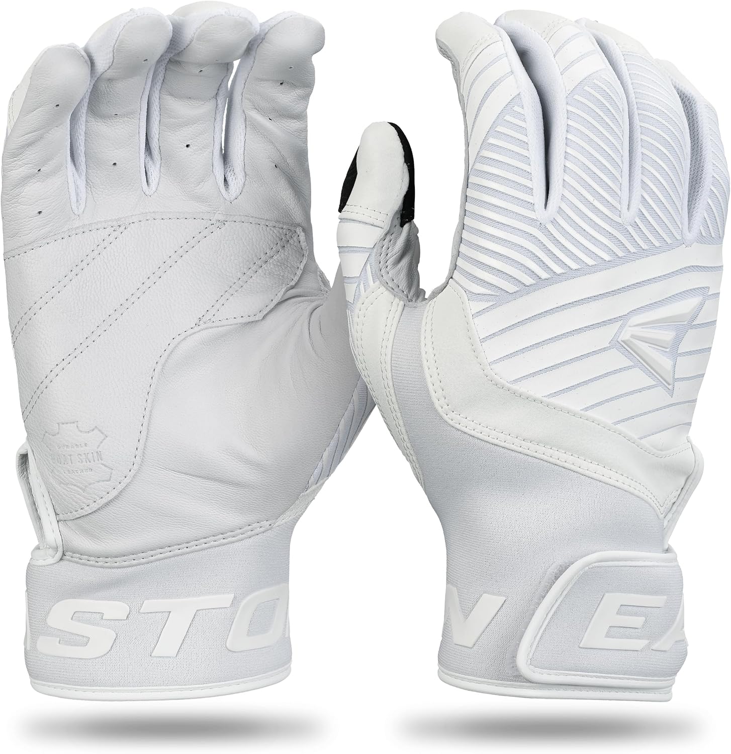 Easton Walk-Off Ethos Baseball Batting Gloves - Adult Durable Goatskin Leather Palm, Neoprene Cuff, Touchscreen Thumb