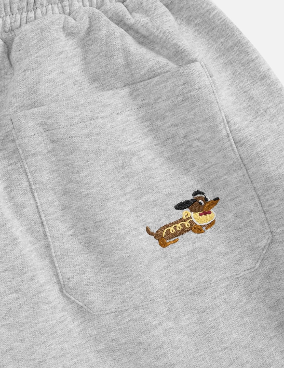 Aelfric Eden Embroidery Puppy Baggy Barrel Sweatpants Casual Y2K Elastic Drawstring Unisex Wide Leg Pants Lantern Trouser - Image 7