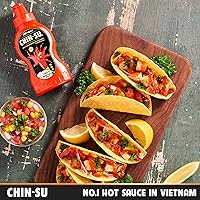Vista 3 de The Original Vietnamese Chili Sauce, CHIN-SU Sweet Sriracha Chili, Pasta Orgánica, Pizza, Salsa Picante de Ajo y Chili, Salsa Hot Spaghetti BBQ Set