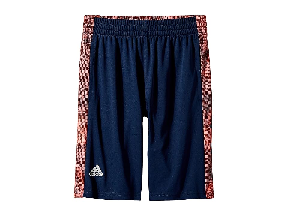 

adidas Kids Supreme Speed Shorts (Big Kids) (Navy/Orange) Boy's Shorts
