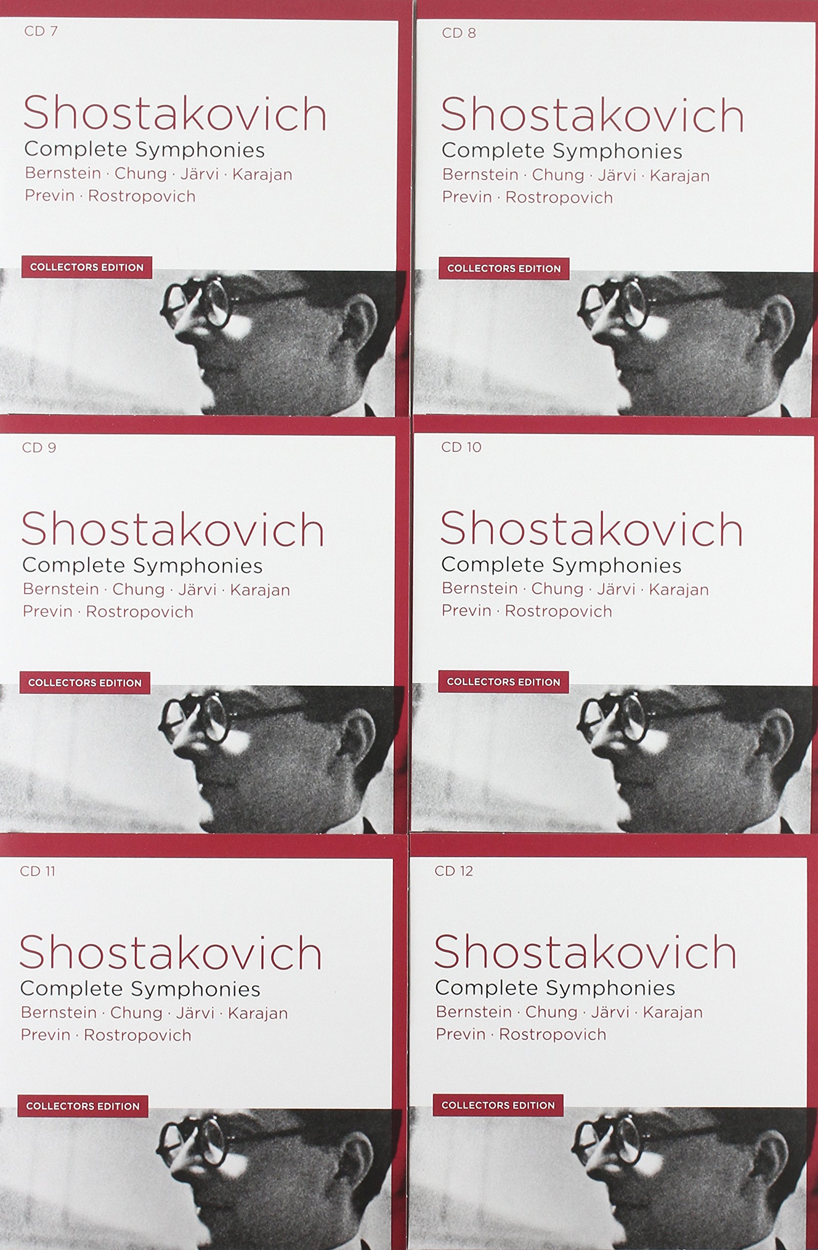 Coll Ed: Shostakovich - Complete Symphonies