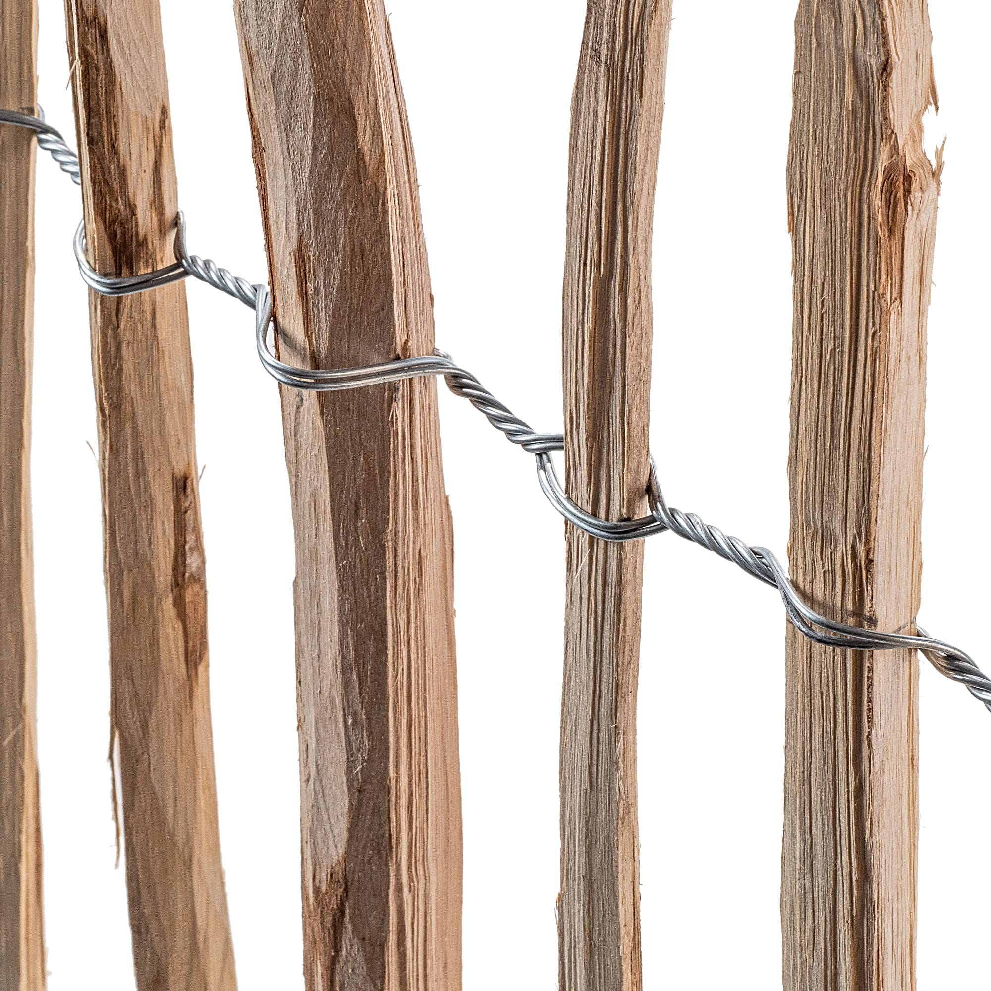 KADAX Valla de avellano, Valla de Madera de Avellana, Valla de jardín en Diferentes tamaños, apilamiento Resistente a la Intemperie, Producto Natural ((4-6 cm) 120 x 500 cm)