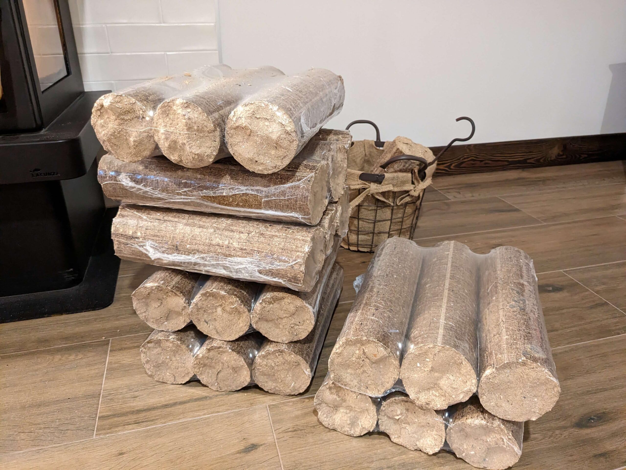 Suinga Ökologische Holzbriketts Encina 14 kg – Briketts für Kamin, natürlicher Brennstoff für Öfen und Kamine