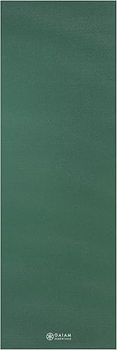 Miniatura 10 de Gaiam Essentials 14" Thin (6mm) Yoga & Pilates, Fitness & Exercise Mat with Easy-Cinch Carrier Strap Cusion Support For Fitness and Gym Workouts