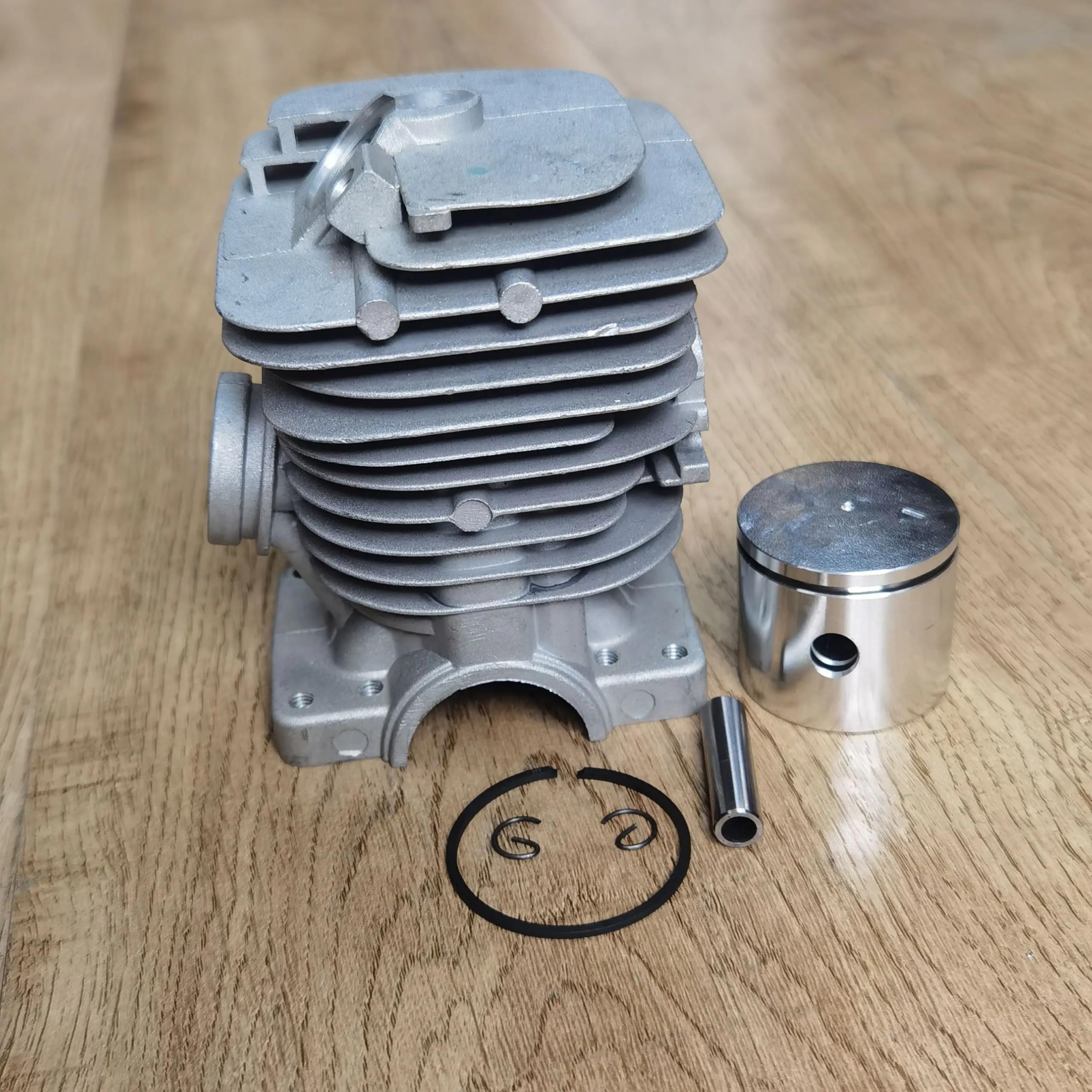 DUNLAP Zestaw tłoka cylindra CS352 powlekany chromem 38MM pasuje do części zamiennych do pił łańcuchowych CS-352