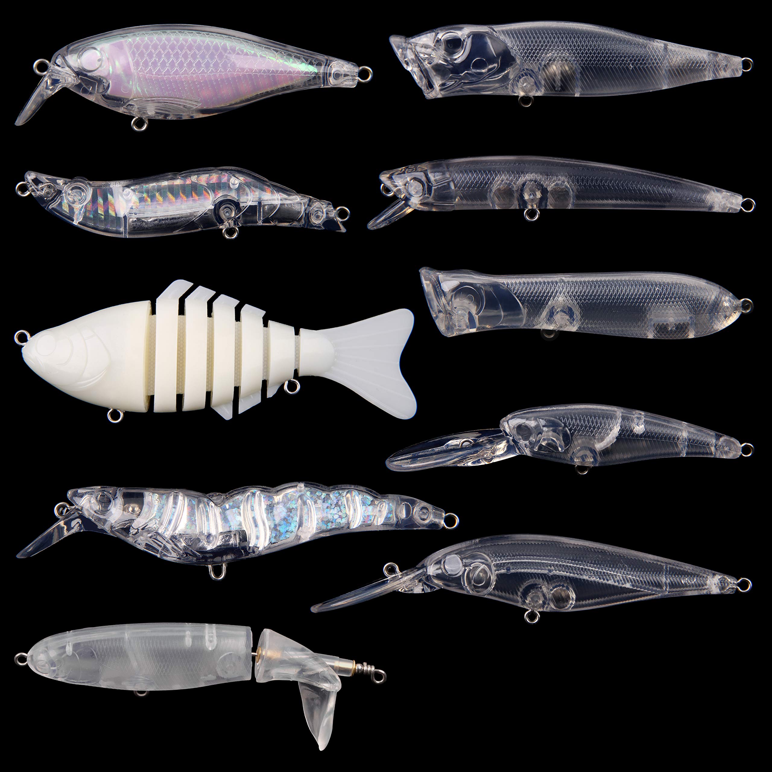 Mothiness Ensemble De Leurres Pour Engins De Pêche 52 Pièces/ensemble Leurre De Pêche En Métal