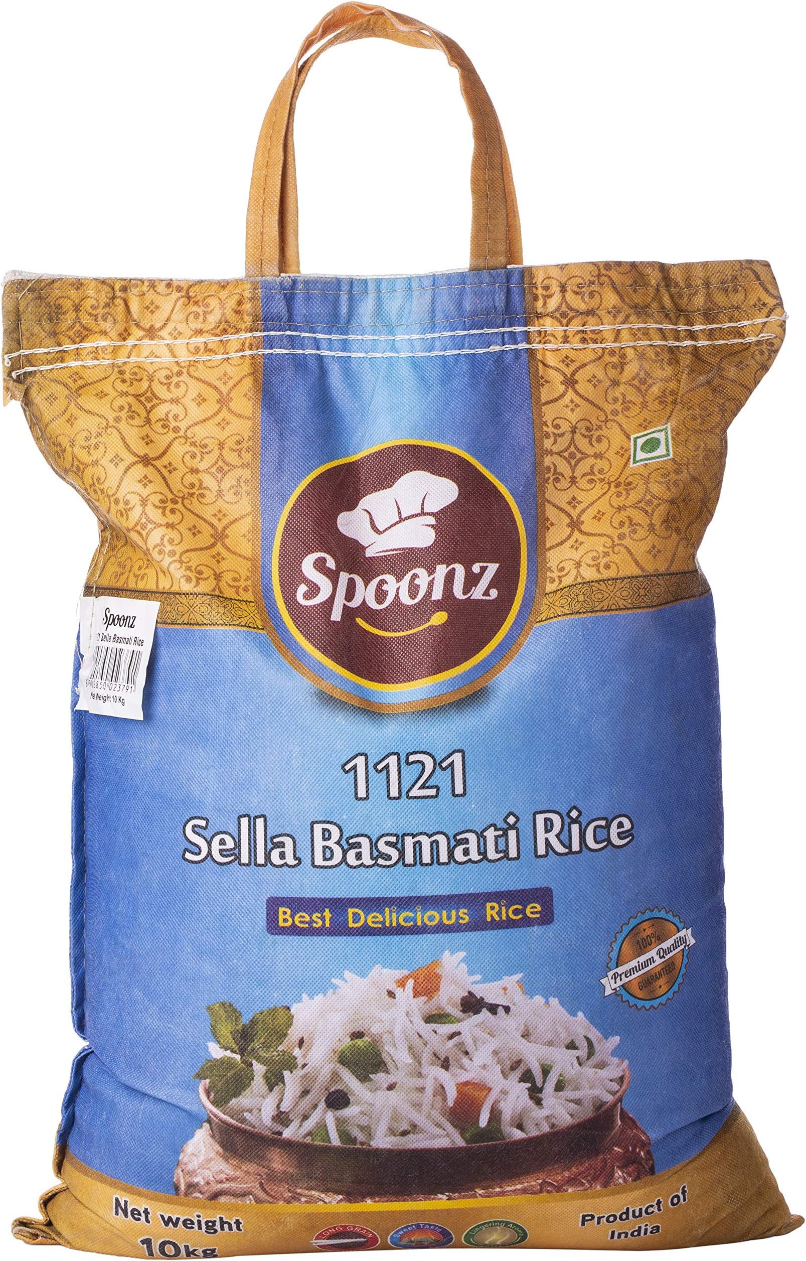 Spoonz Sella Basmati Rice, 10 kg
